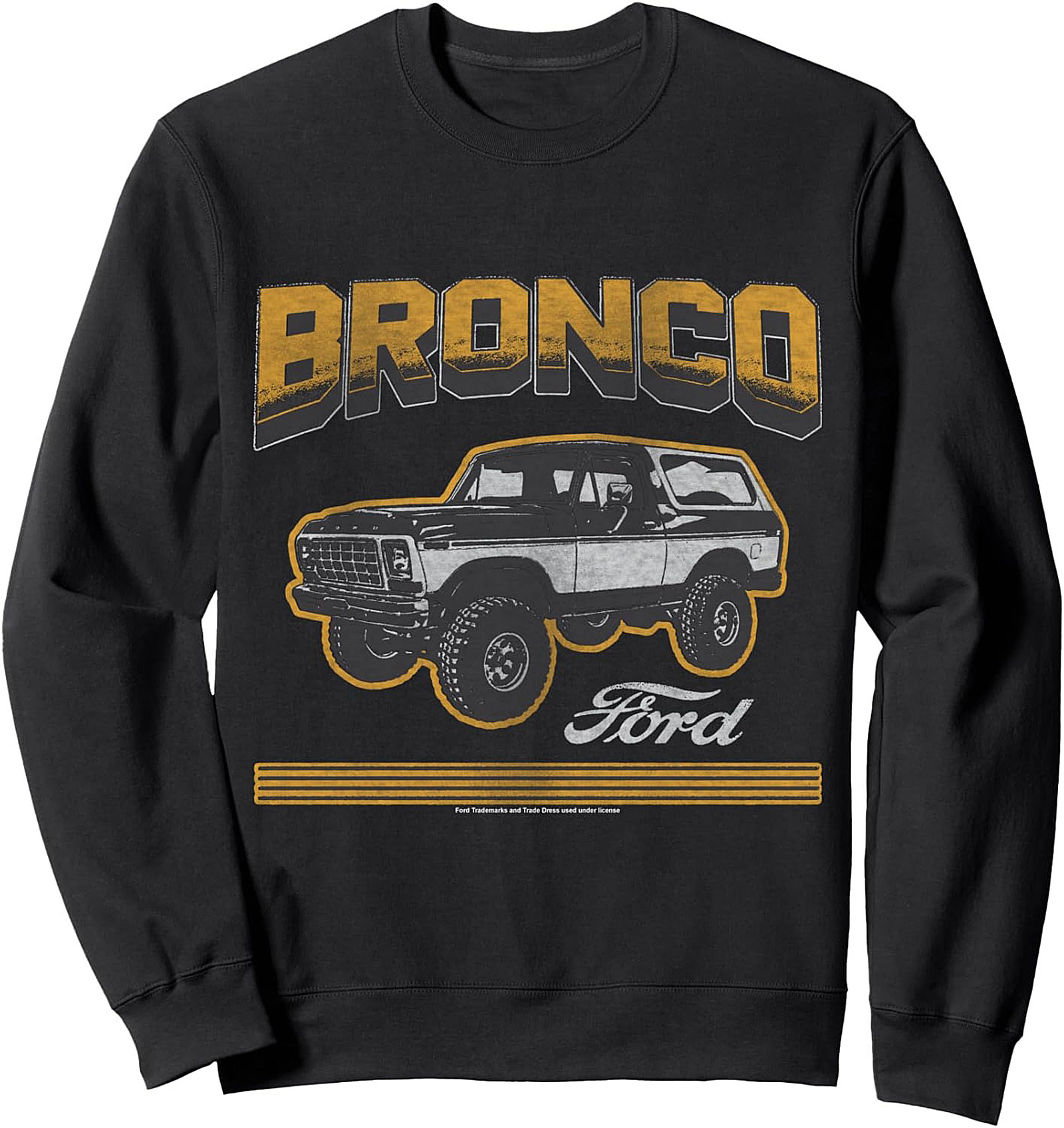 Vintage Ford Bronco Crewneck Sweatshirt Classic 
