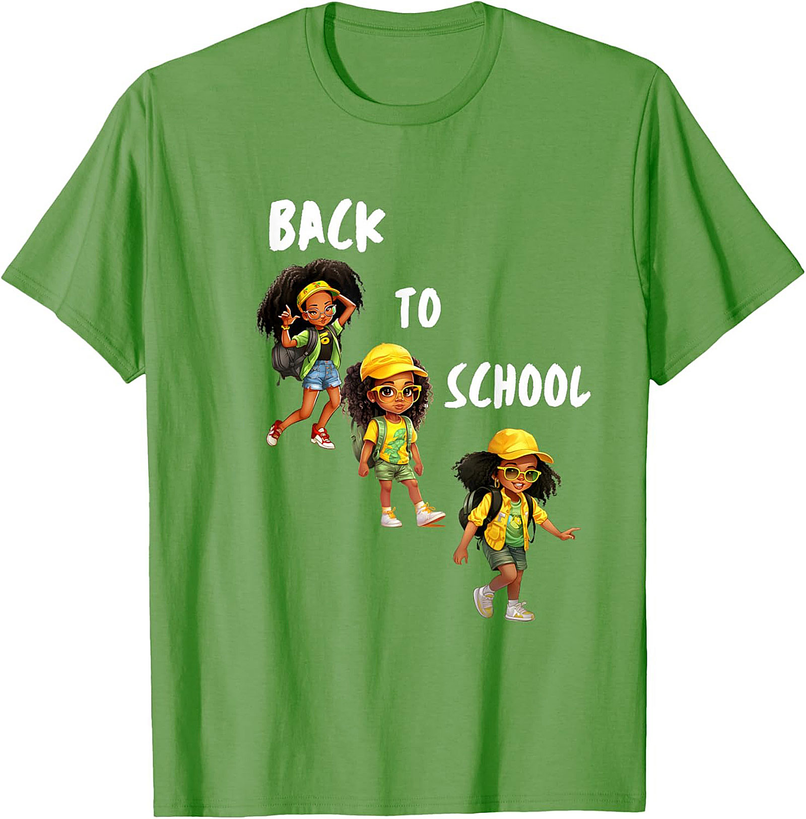 Confident Black Girl Back to School T-shirt | First Day of School Graphic Tee