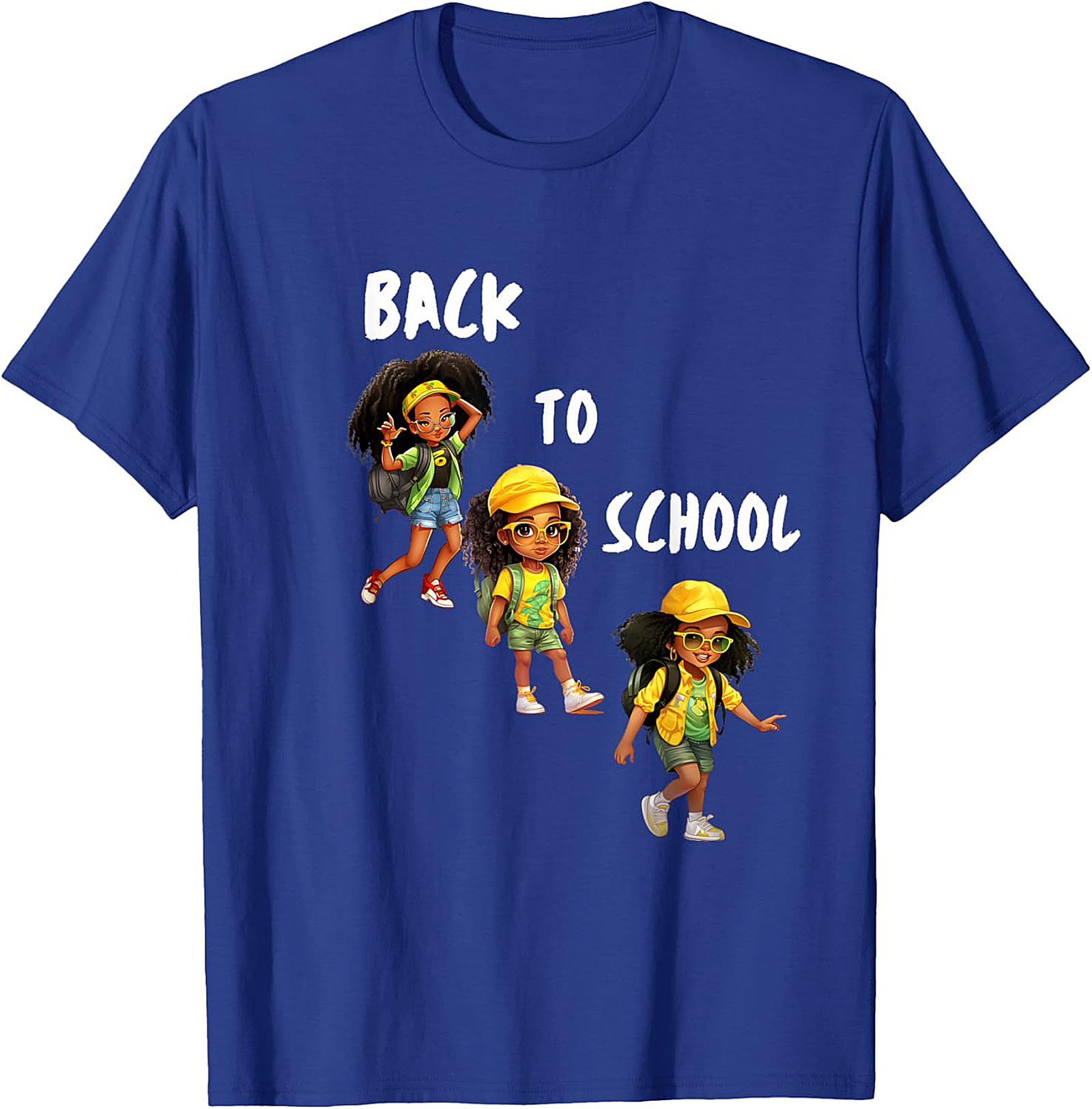 Confident Black Girl Back to School T-shirt | First Day of School Graphic Tee