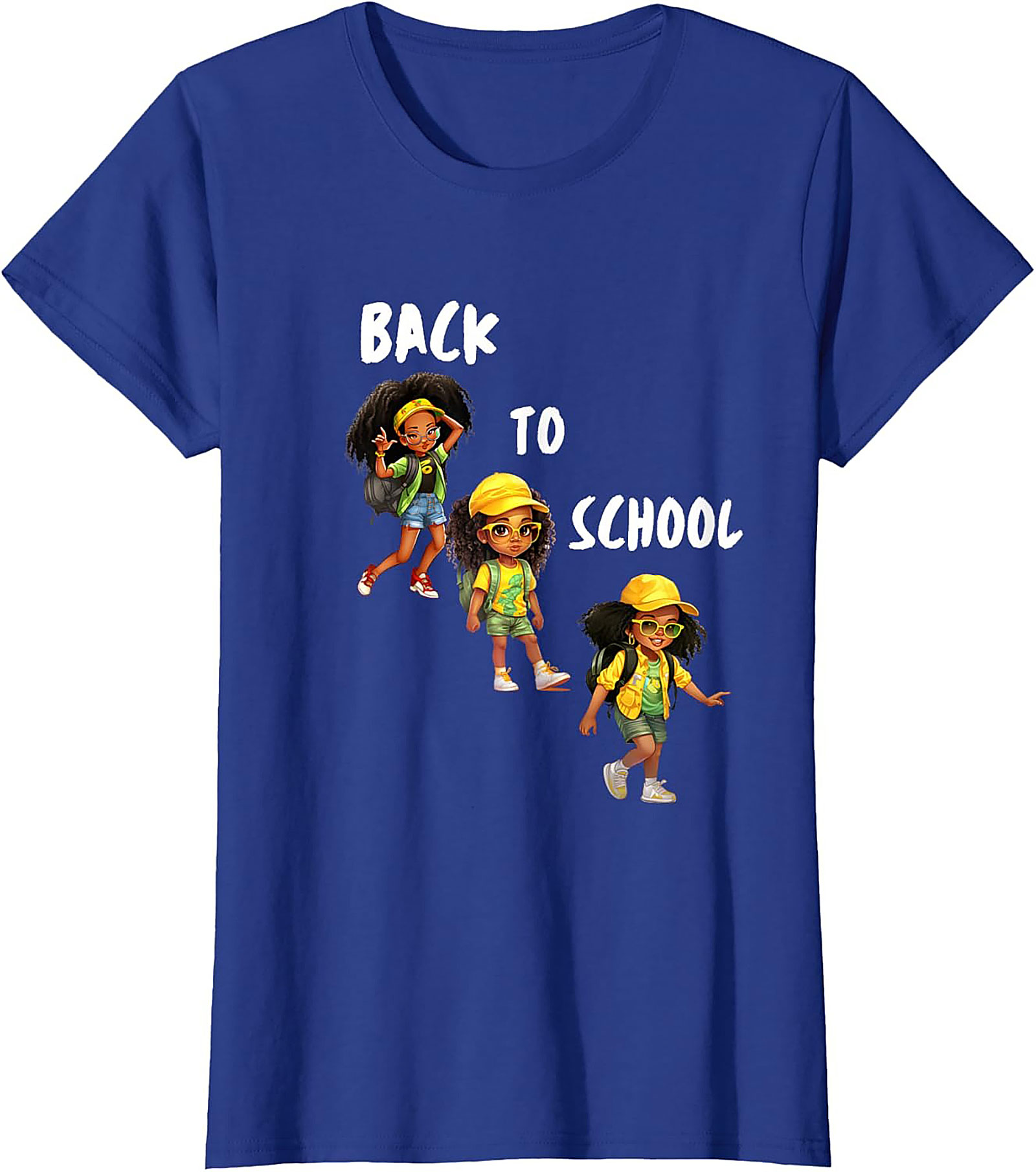 Confident Black Girl Back to School T-shirt | First Day of School Graphic Tee