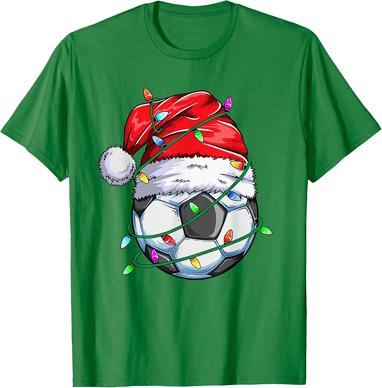 Funny Christmas Soccer T-shirt – Holiday Football Tee