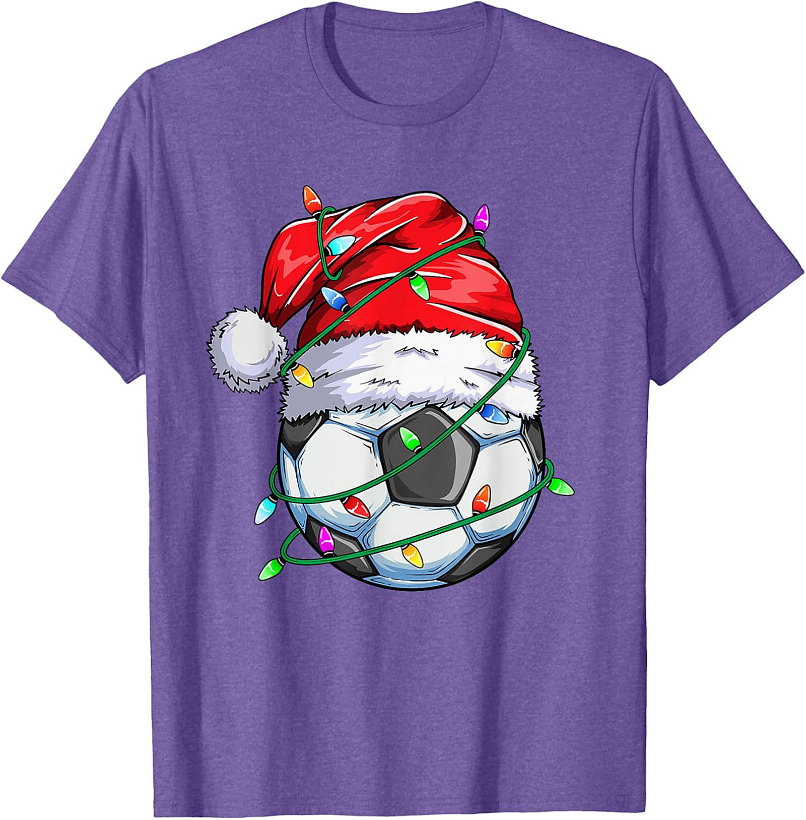 Funny Christmas Soccer T-shirt – Holiday Football Tee