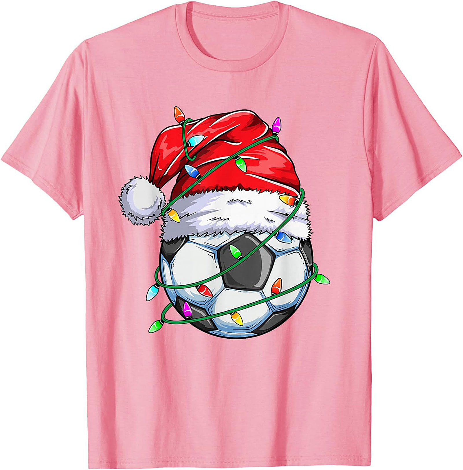 Funny Christmas Soccer T-shirt – Holiday Football Tee