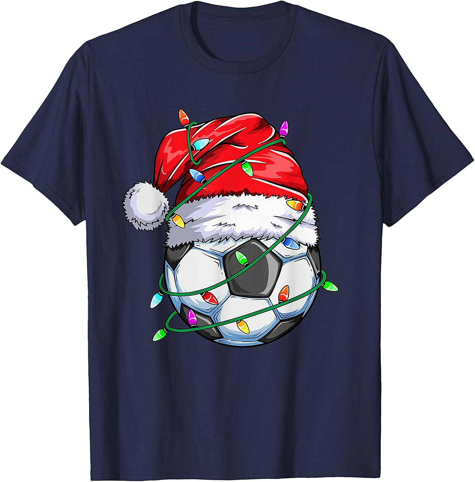 Funny Christmas Soccer T-shirt – Holiday Football Tee