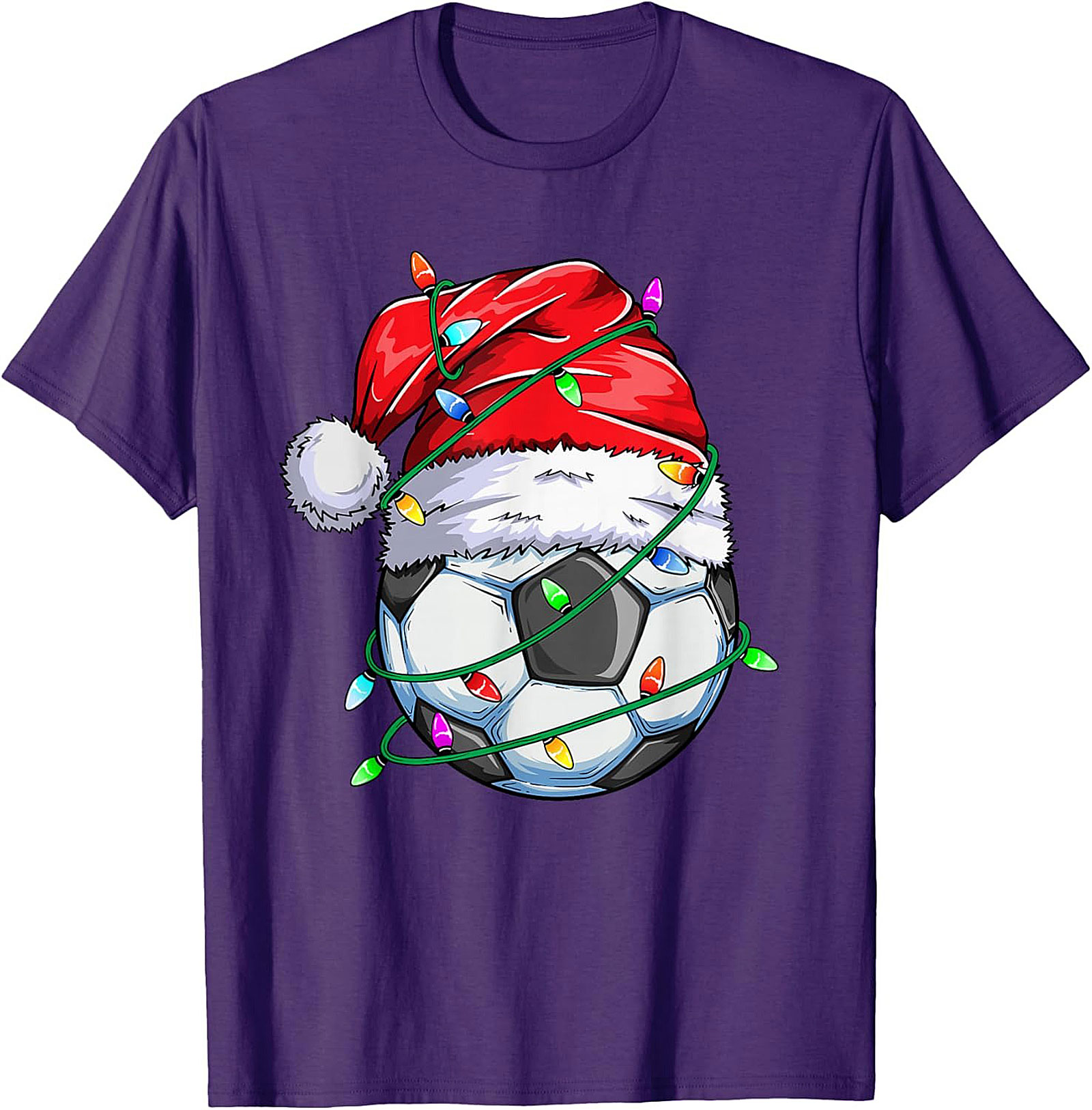 Funny Christmas Soccer T-shirt – Holiday Football Tee