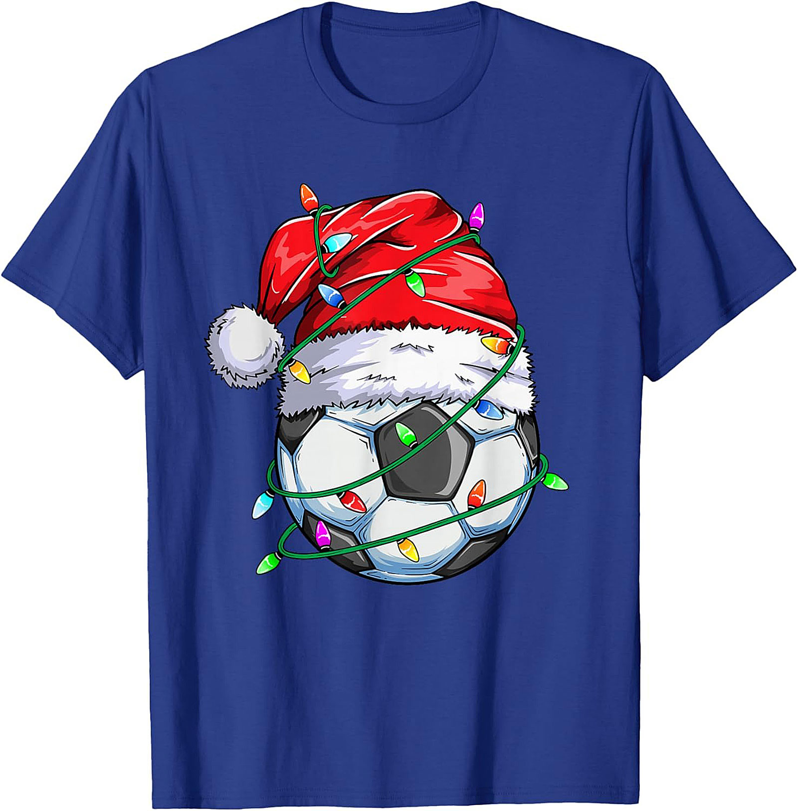 Funny Christmas Soccer T-shirt – Holiday Football Tee