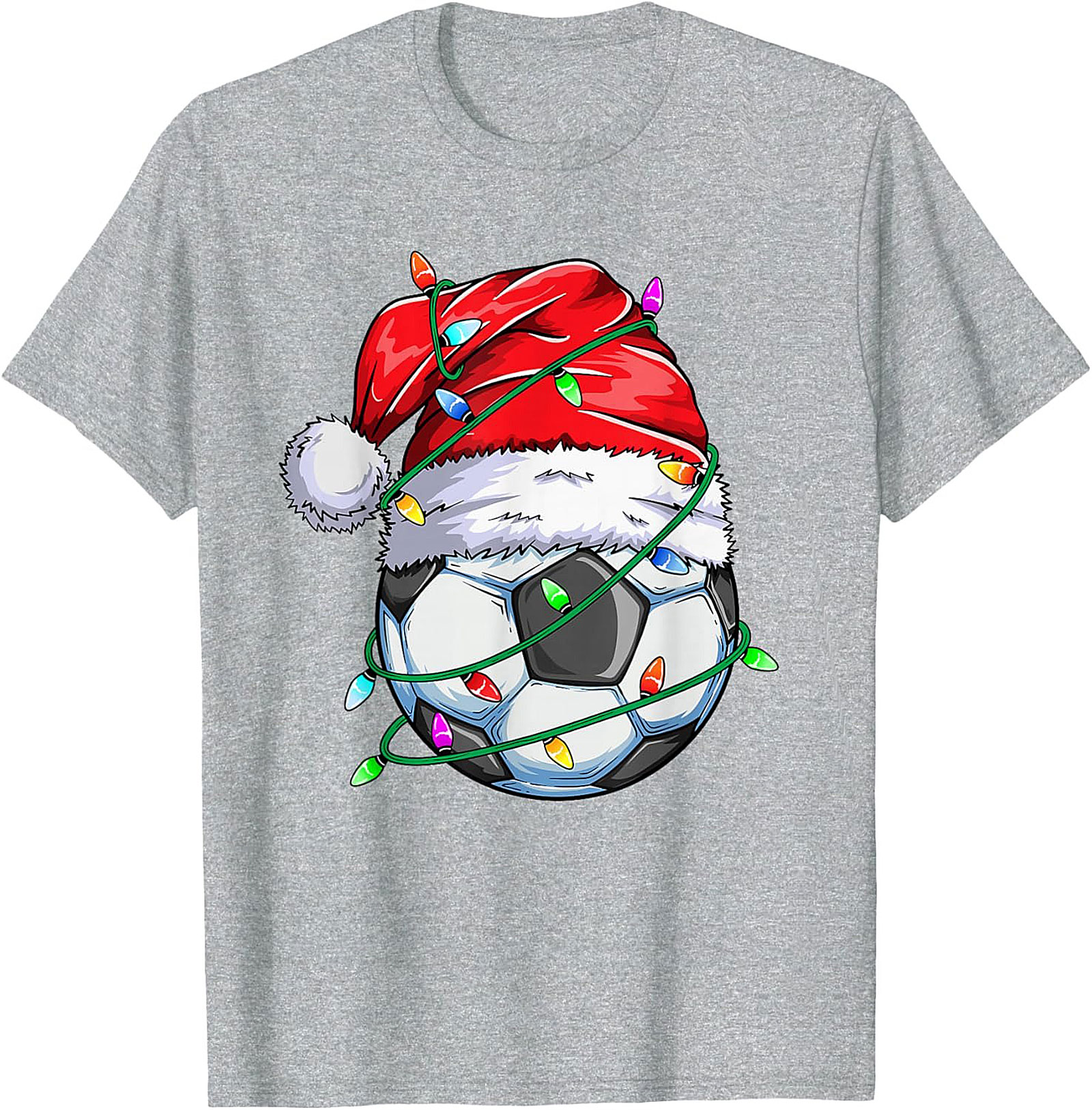 Funny Christmas Soccer T-shirt – Holiday Football Tee