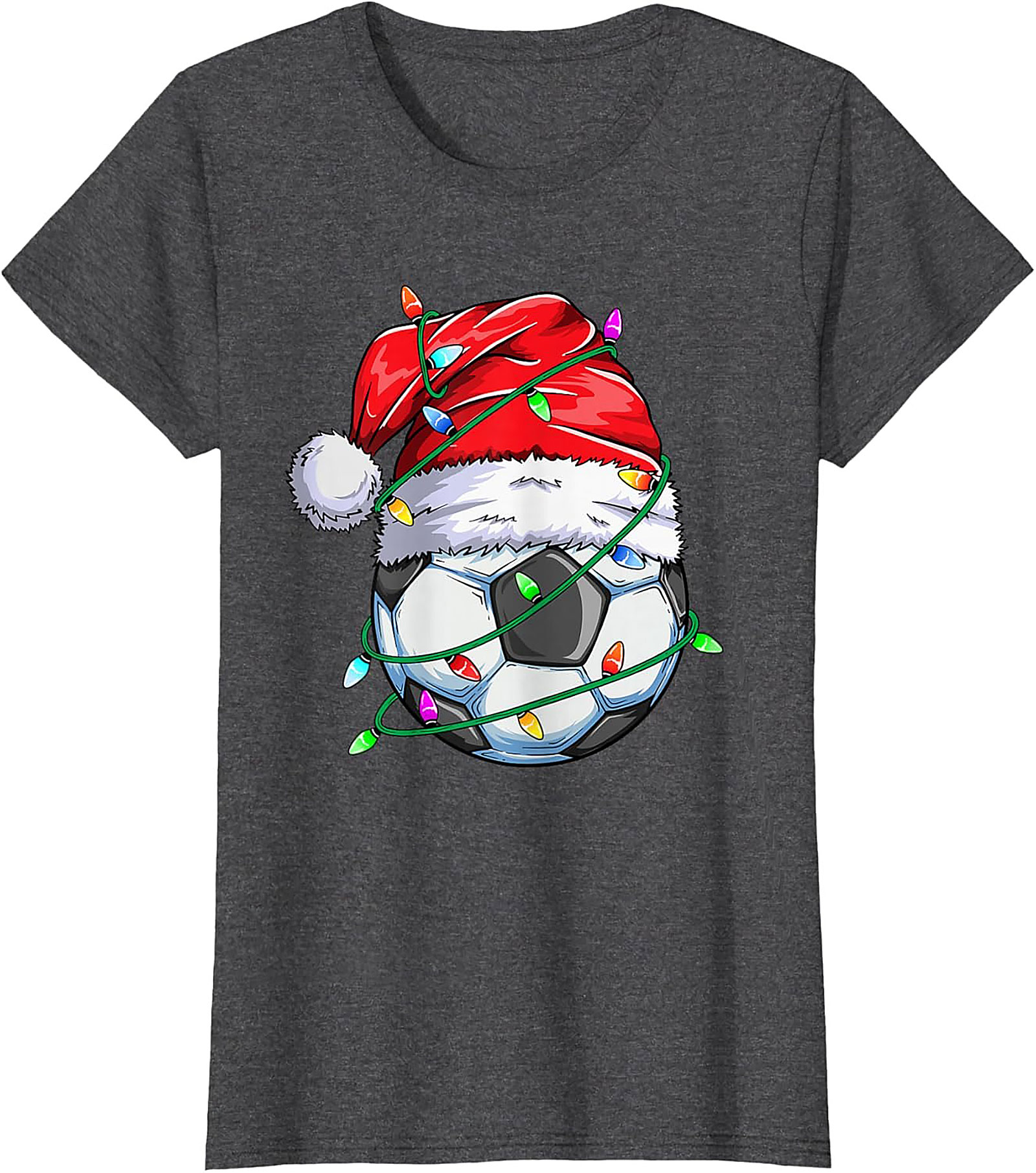 Funny Christmas Soccer T-shirt – Holiday Football Tee