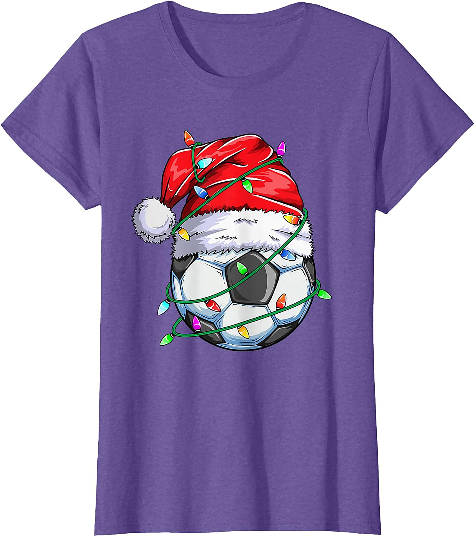 Funny Christmas Soccer T-shirt – Holiday Football Tee