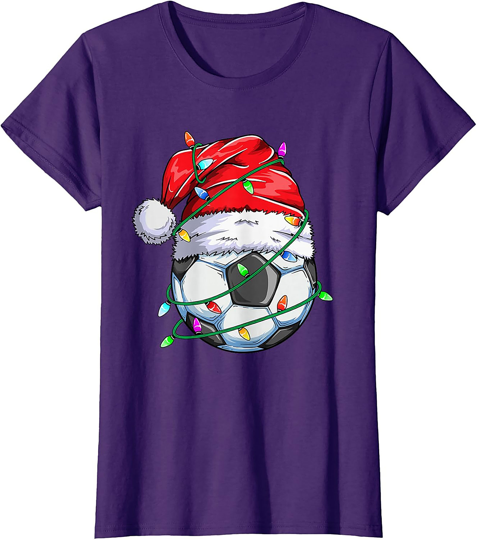 Funny Christmas Soccer T-shirt – Holiday Football Tee
