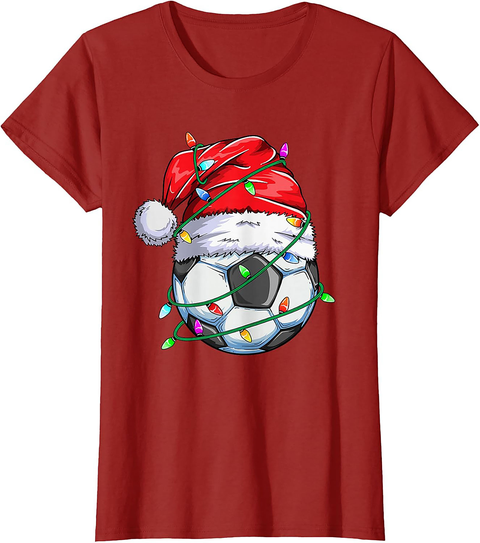 Funny Christmas Soccer T-shirt – Holiday Football Tee