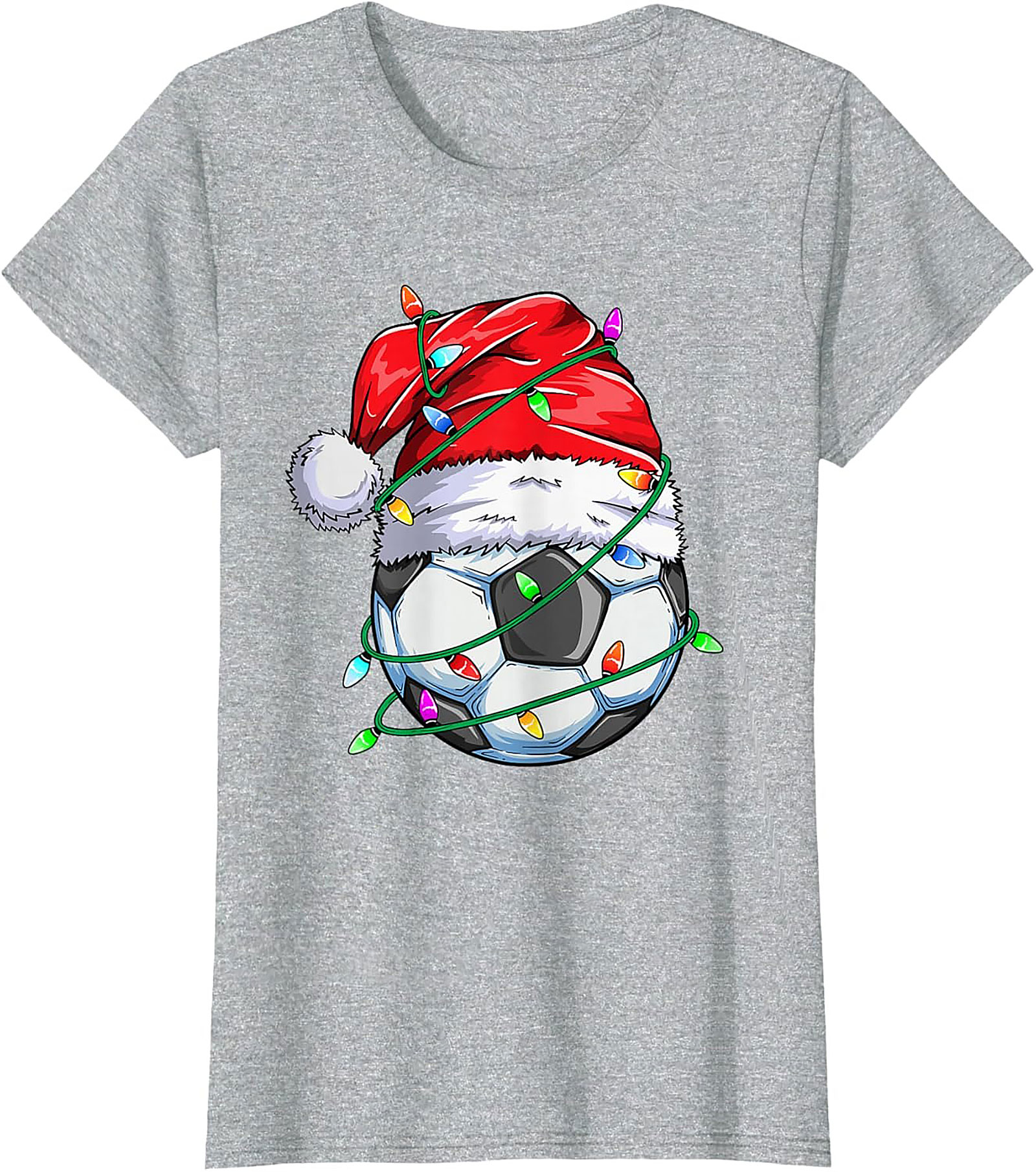 Funny Christmas Soccer T-shirt – Holiday Football Tee