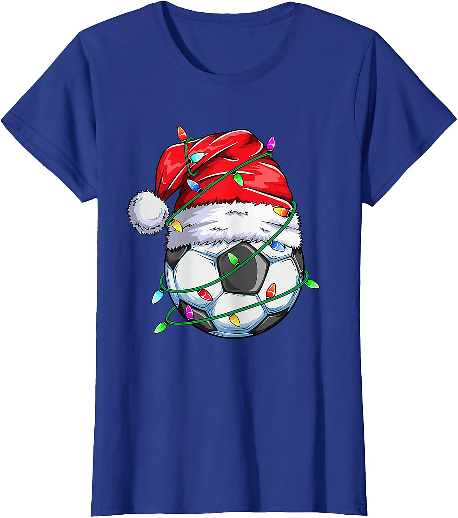 Funny Christmas Soccer T-shirt – Holiday Football Tee