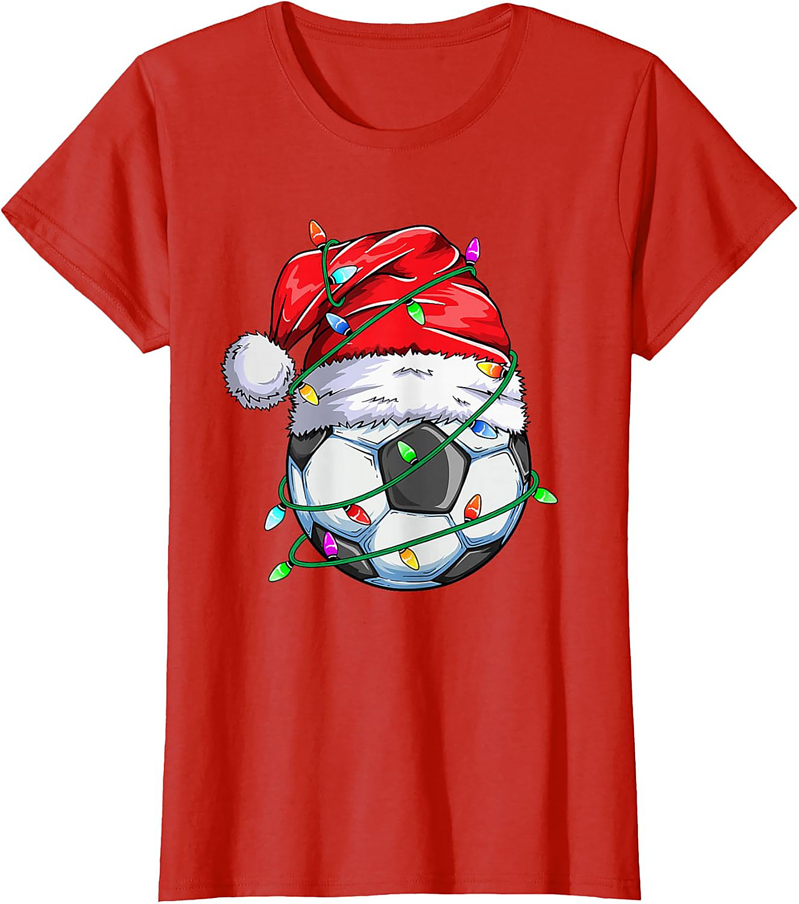 Funny Christmas Soccer T-shirt – Holiday Football Tee