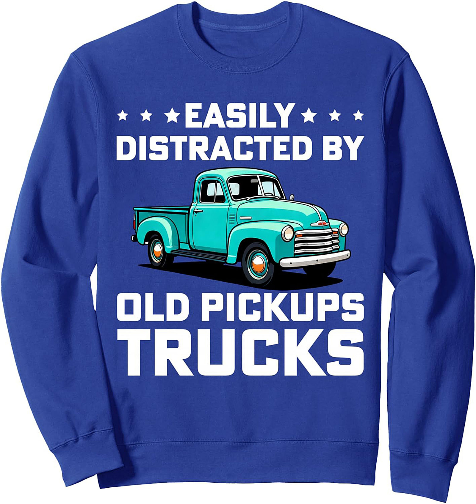 Vintage Truck Crewneck Sweatshirt Old Pickup Truck Gift Idea