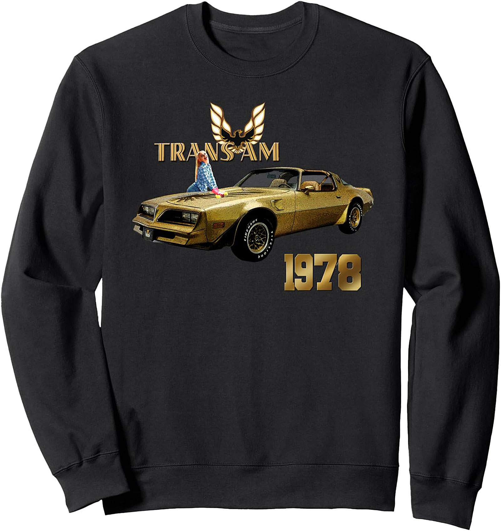 Iconic 1978 Trans Am Sweatshirt Classic Crewneck Pullover
