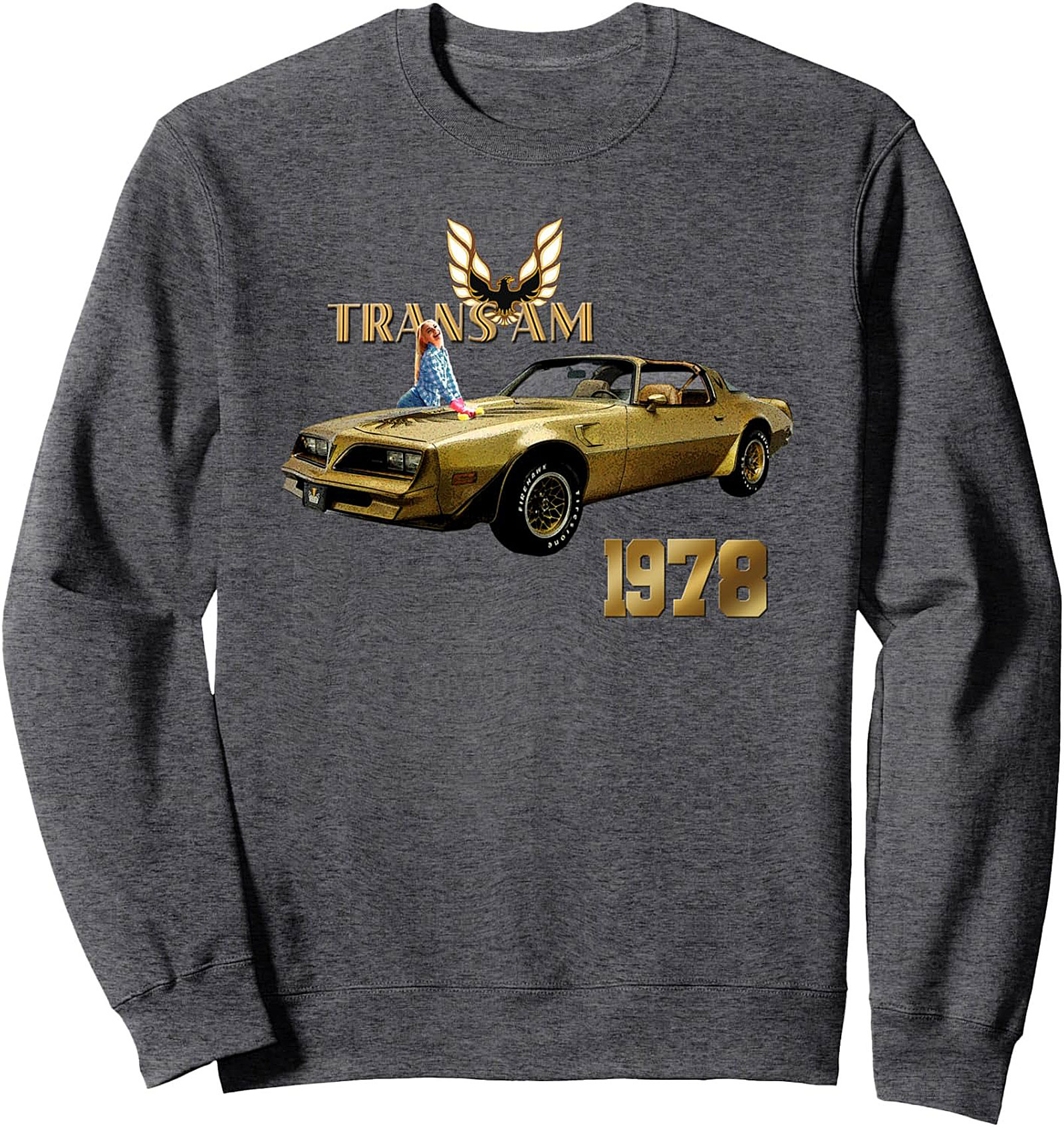 Iconic 1978 Trans Am Sweatshirt Classic Crewneck Pullover