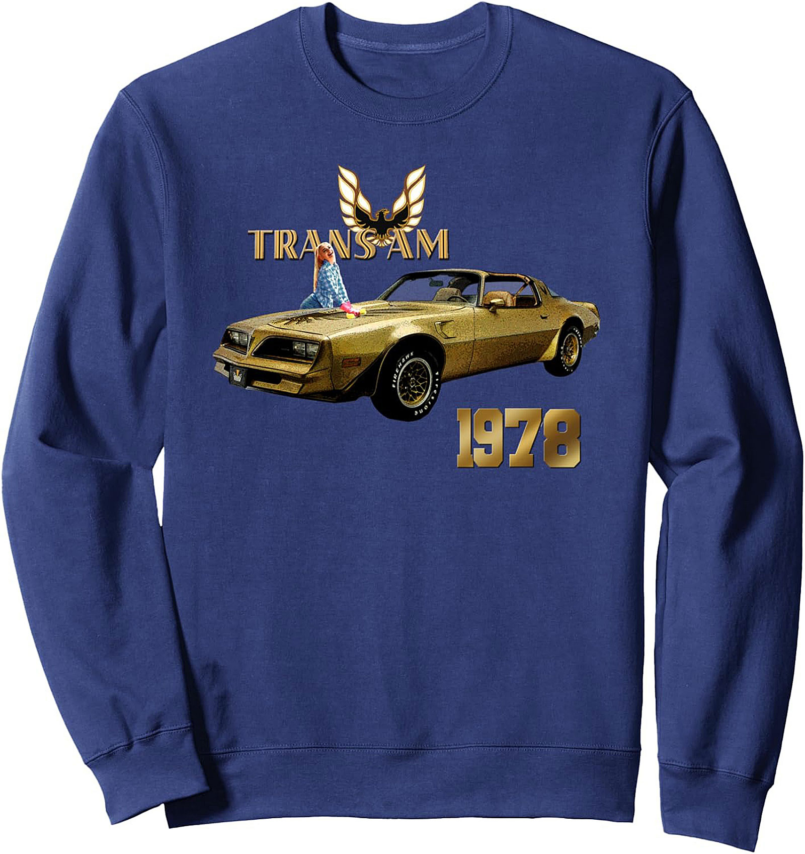 Iconic 1978 Trans Am Sweatshirt Classic Crewneck Pullover