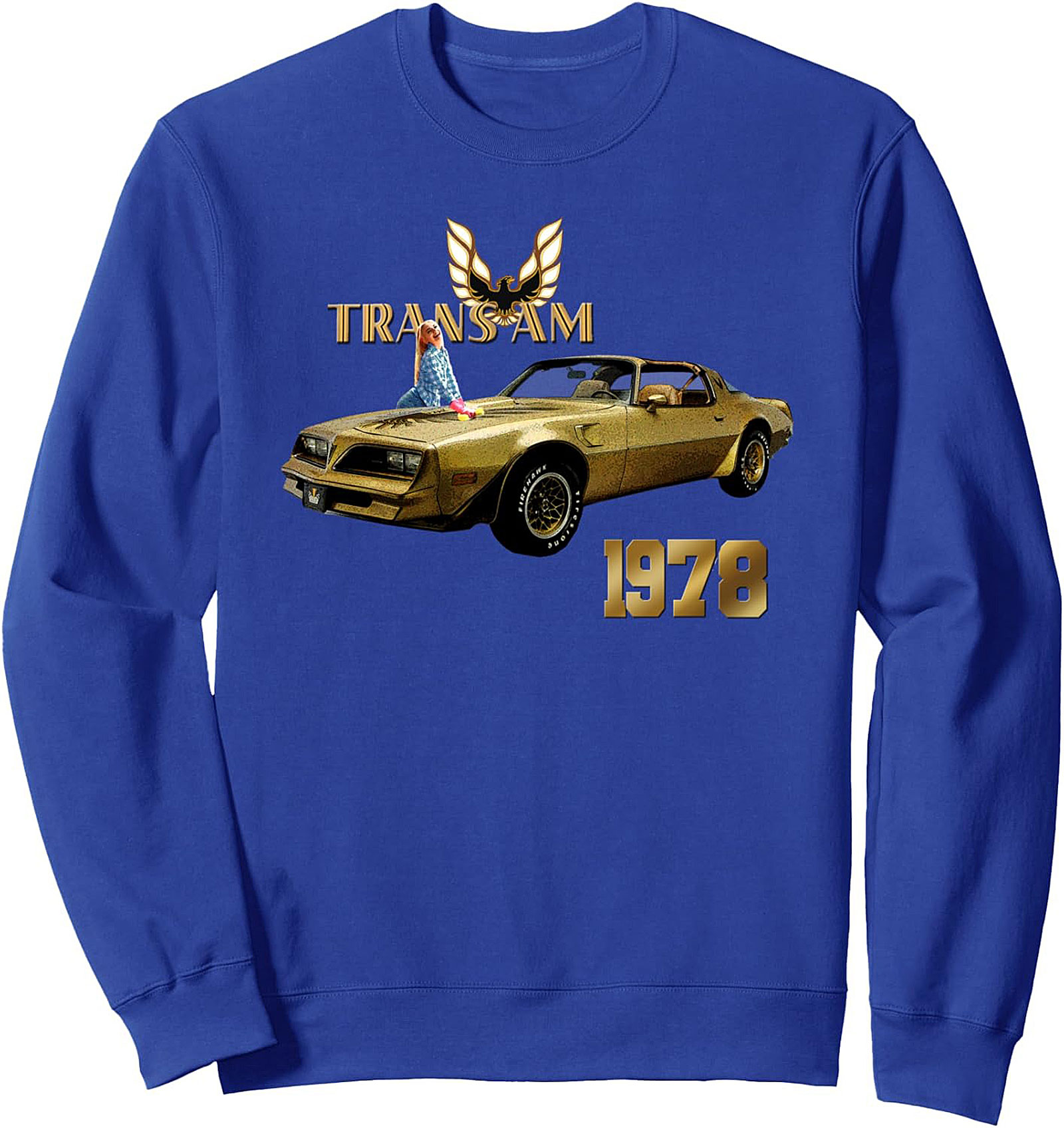 Iconic 1978 Trans Am Sweatshirt Classic Crewneck Pullover