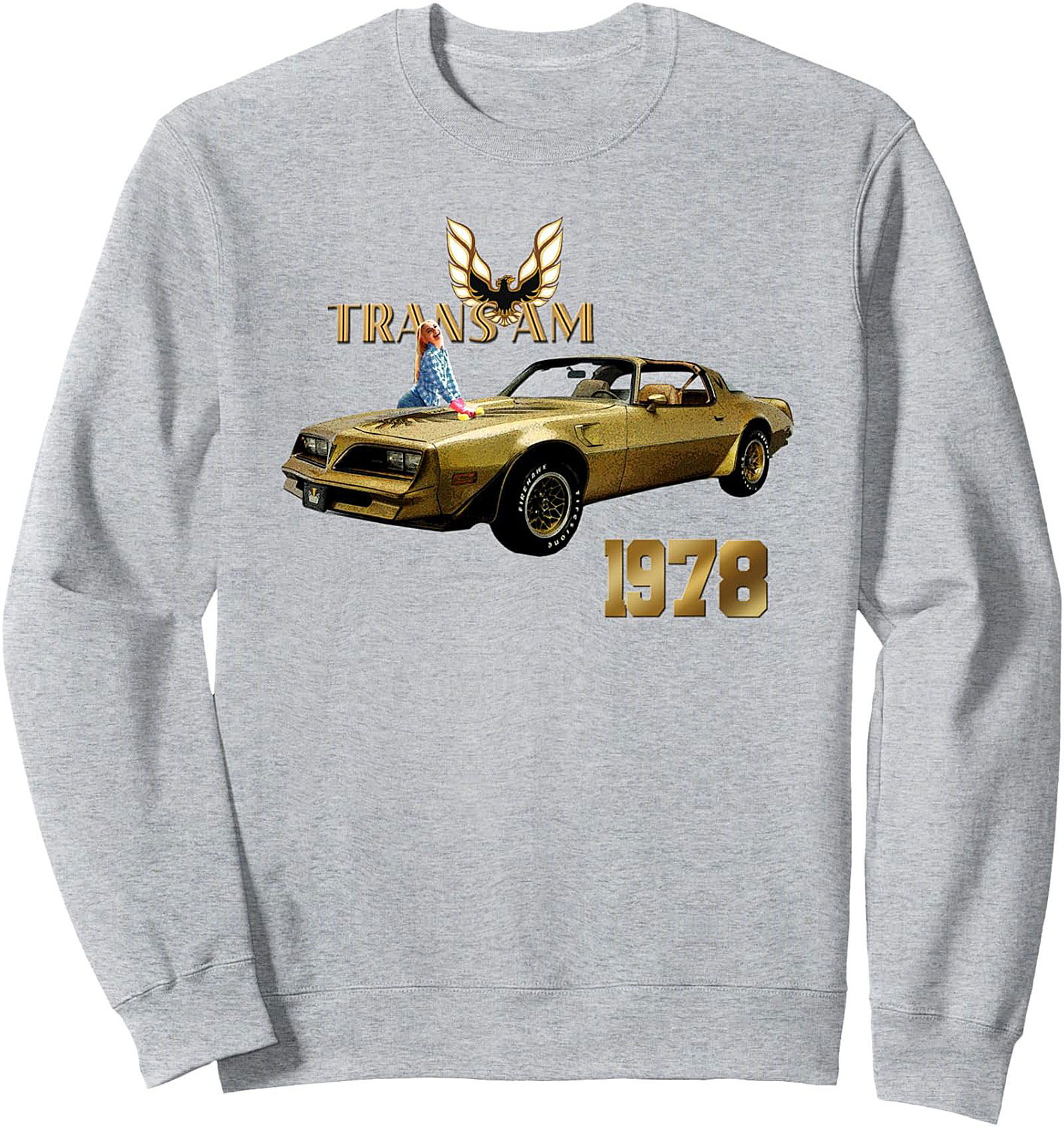 Iconic 1978 Trans Am Sweatshirt Classic Crewneck Pullover