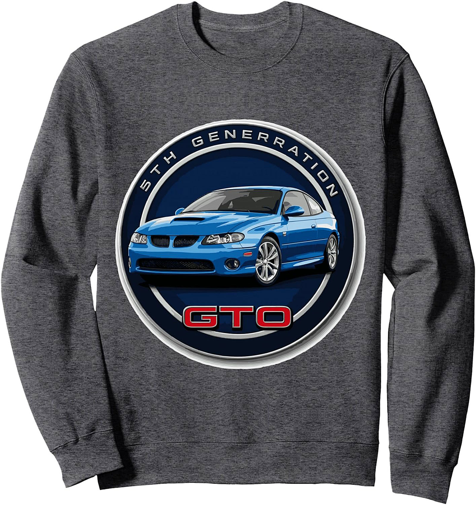 5th Gen GTO Crewneck Sweatshirt Muscle Car Apparel