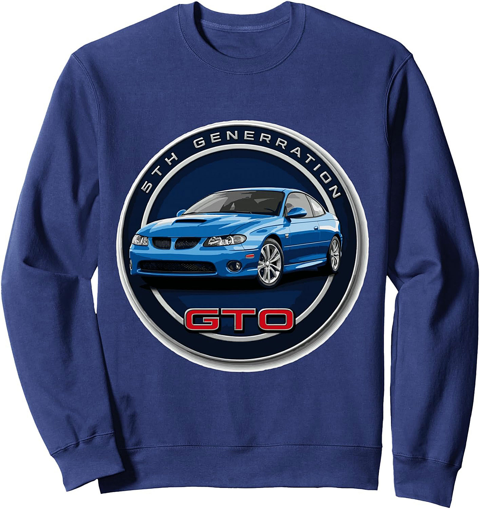 5th Gen GTO Crewneck Sweatshirt Muscle Car Apparel