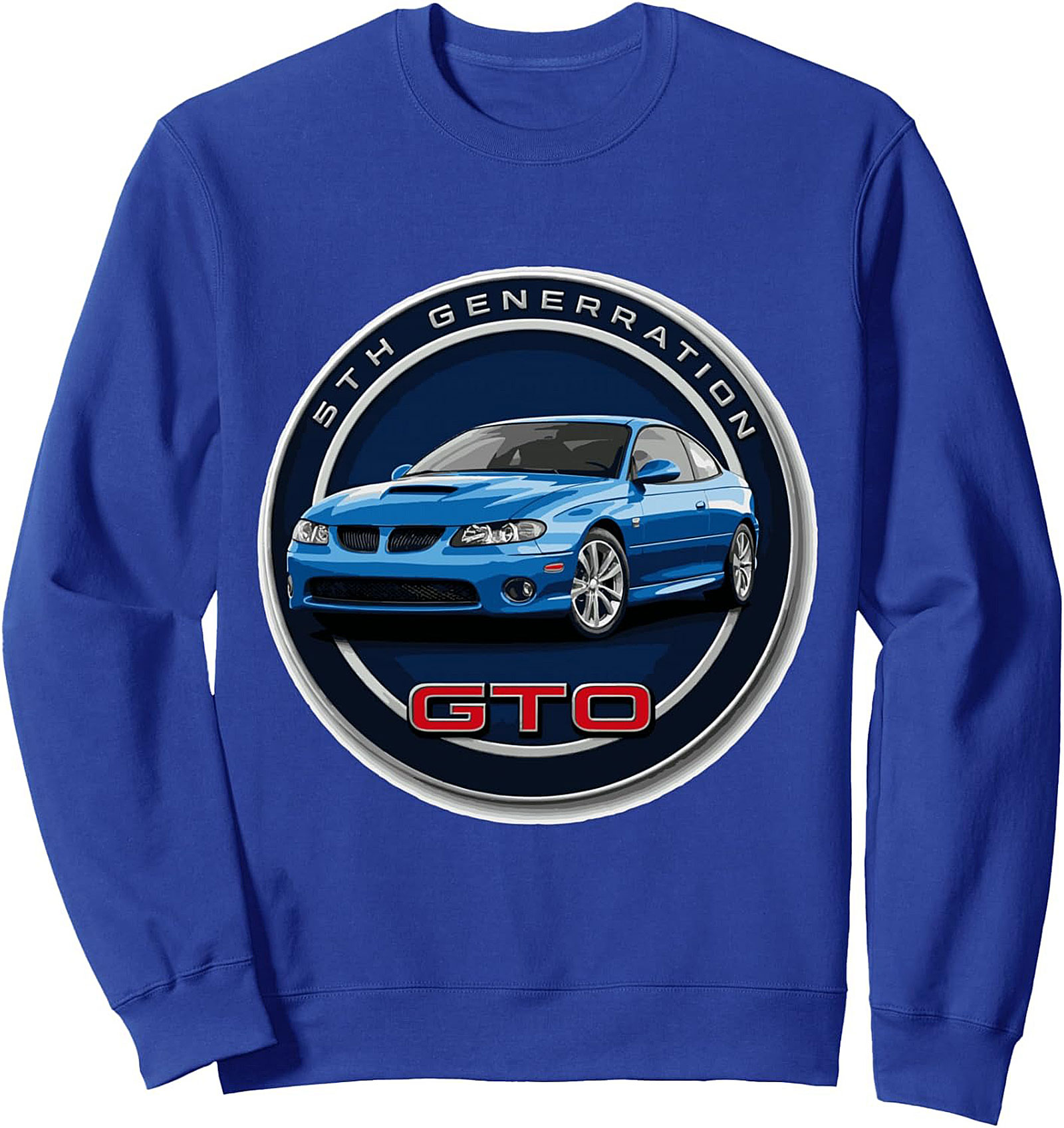 5th Gen GTO Crewneck Sweatshirt Muscle Car Apparel