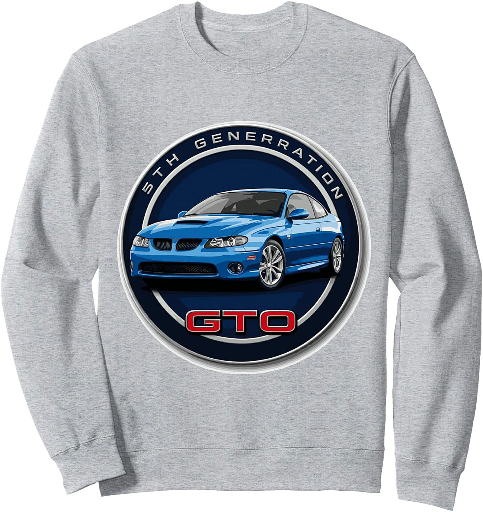 5th Gen GTO Crewneck Sweatshirt Muscle Car Apparel