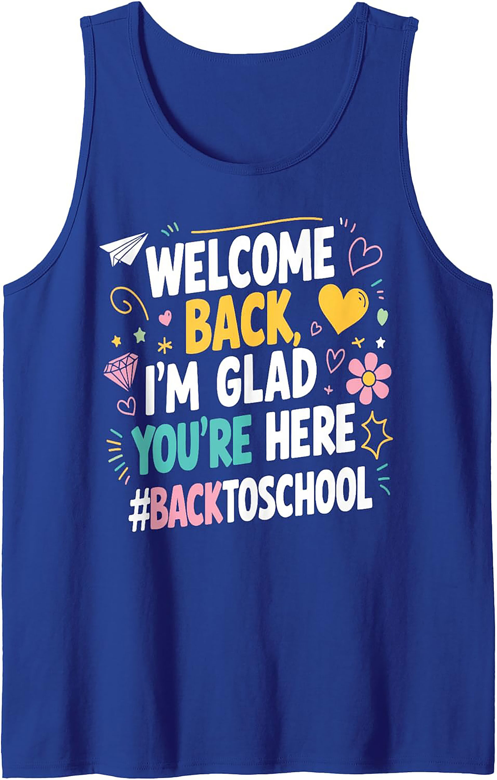 Back to School Tank Top | Welcome Teacher Graphic Tank