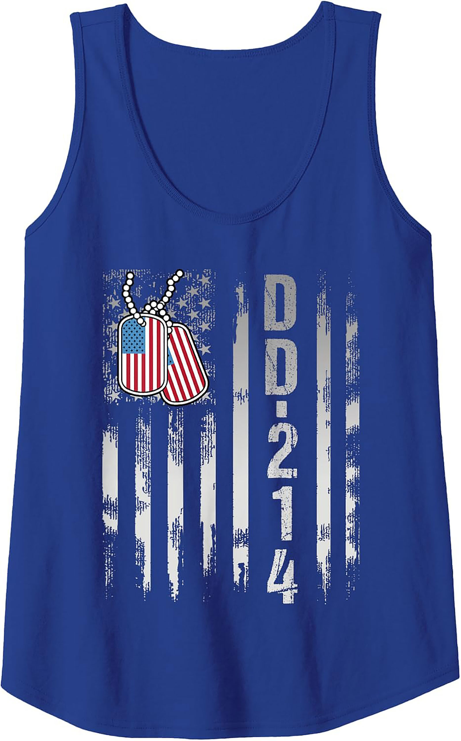 DD-214 Veteran Graphic Tank Top | Military Sleeveless Shirt