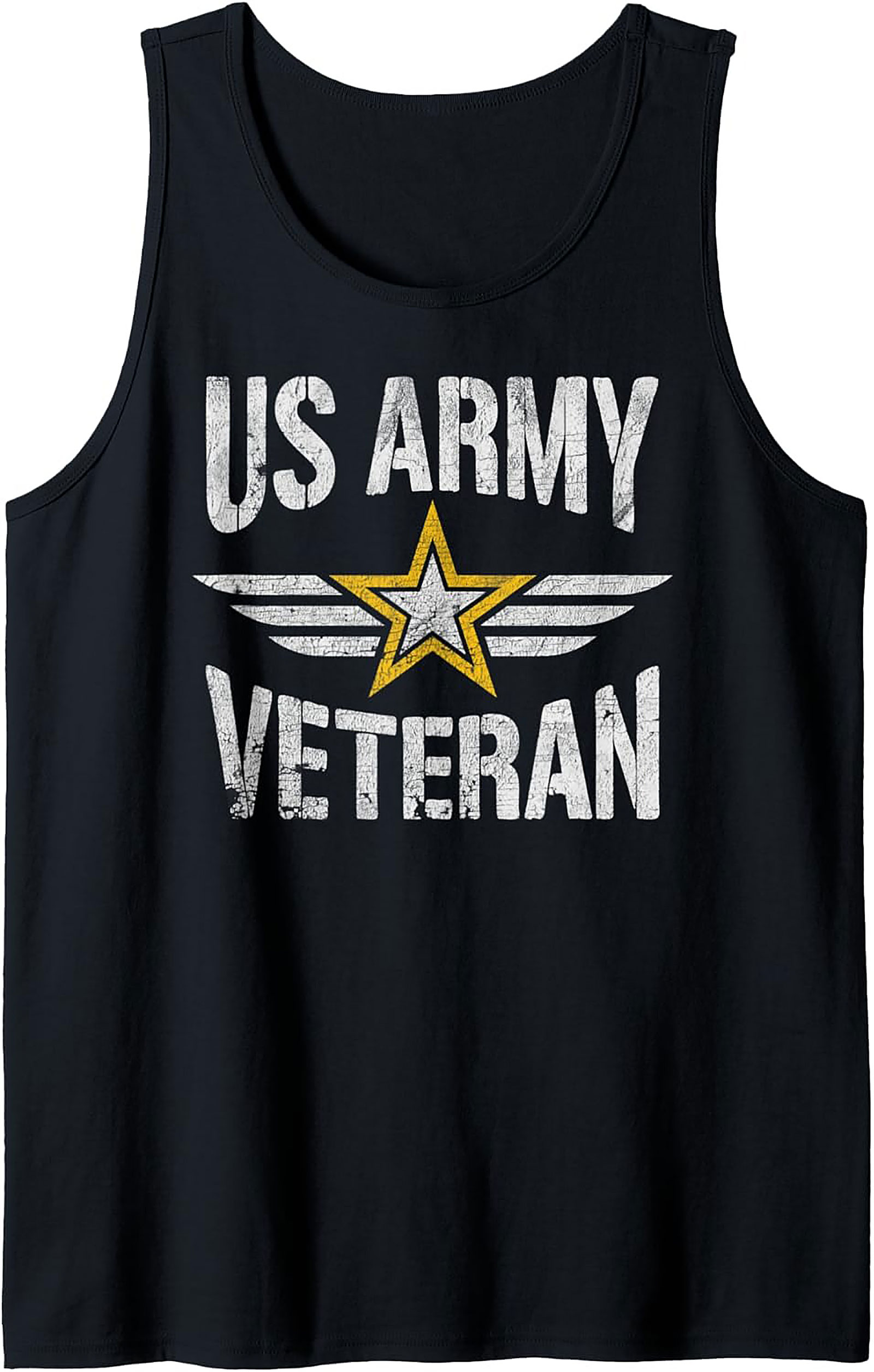 US Army Veteran Tank Top | Patriotic Sleeveless Shirt