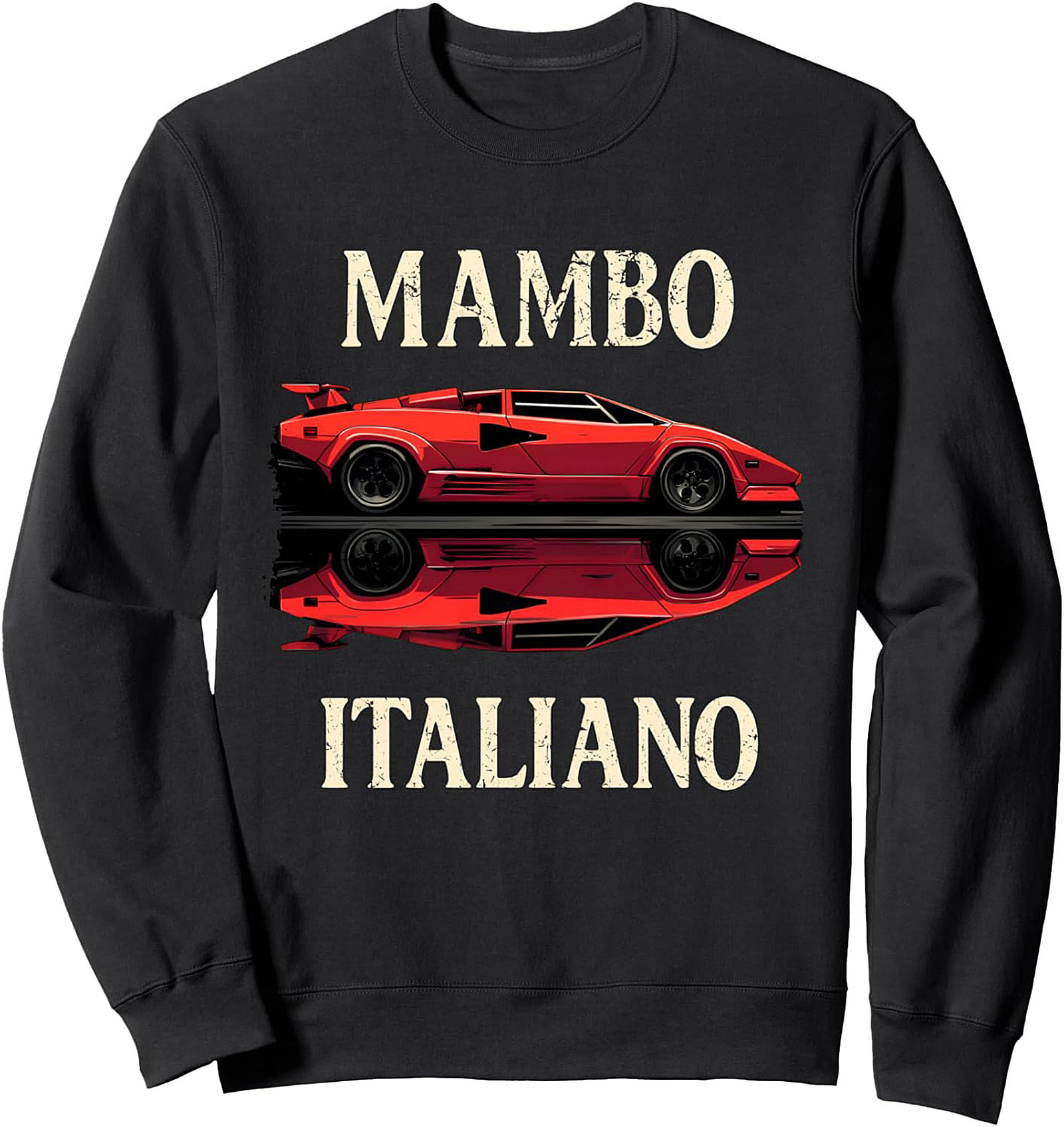 Mambo Italiano Italian Supercar Crewneck Sweatshirt