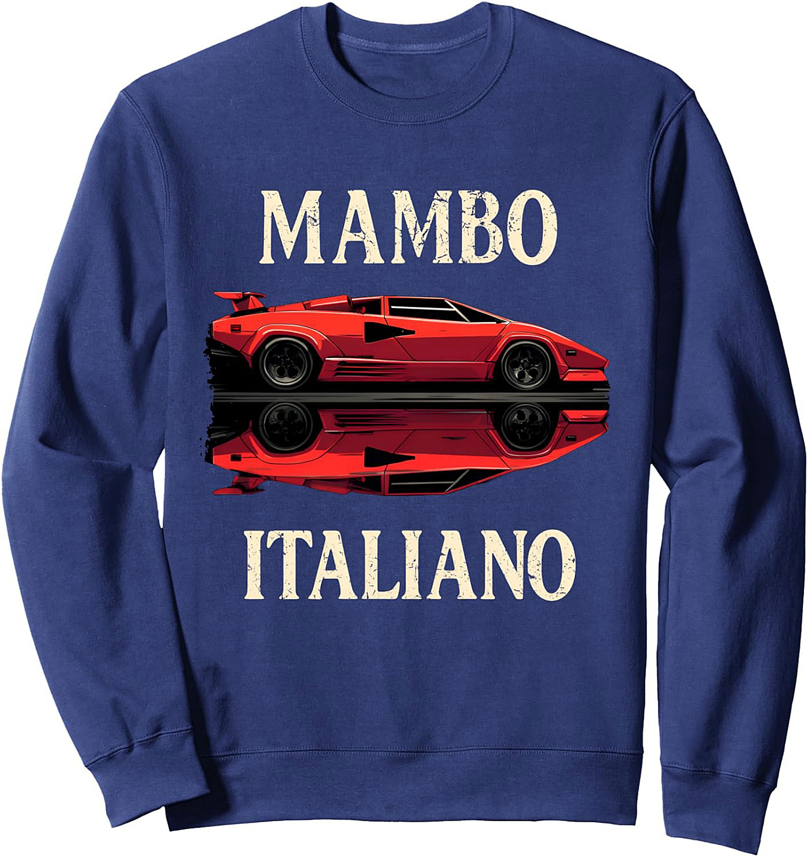 Mambo Italiano Italian Supercar Crewneck Sweatshirt
