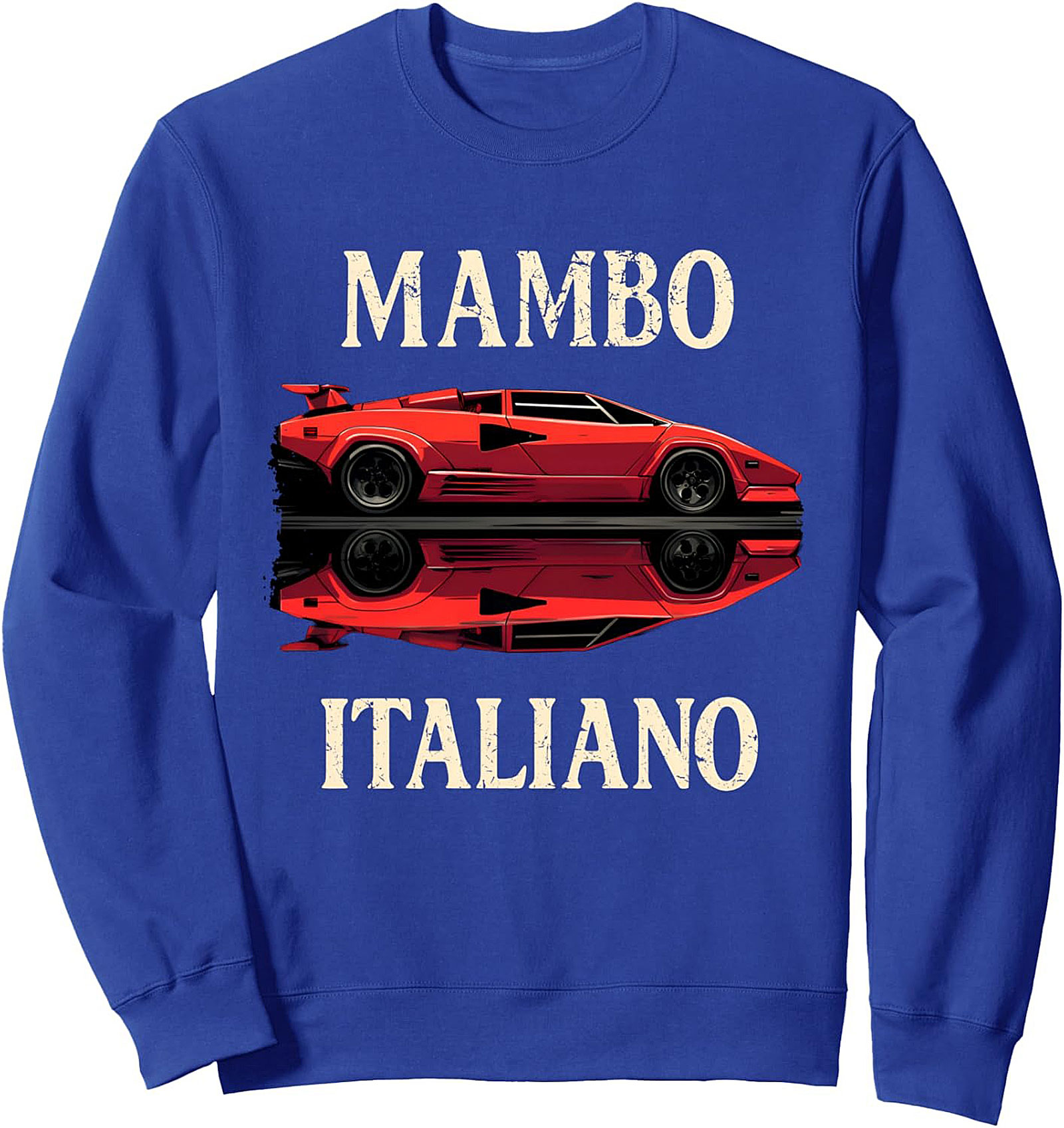 Mambo Italiano Italian Supercar Crewneck Sweatshirt