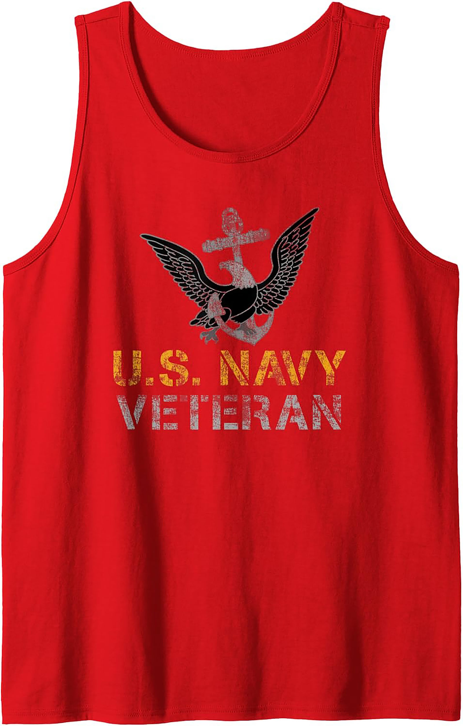 U.S. Navy Veteran Graphic Tank Top | Sleeveless Shirt Gift