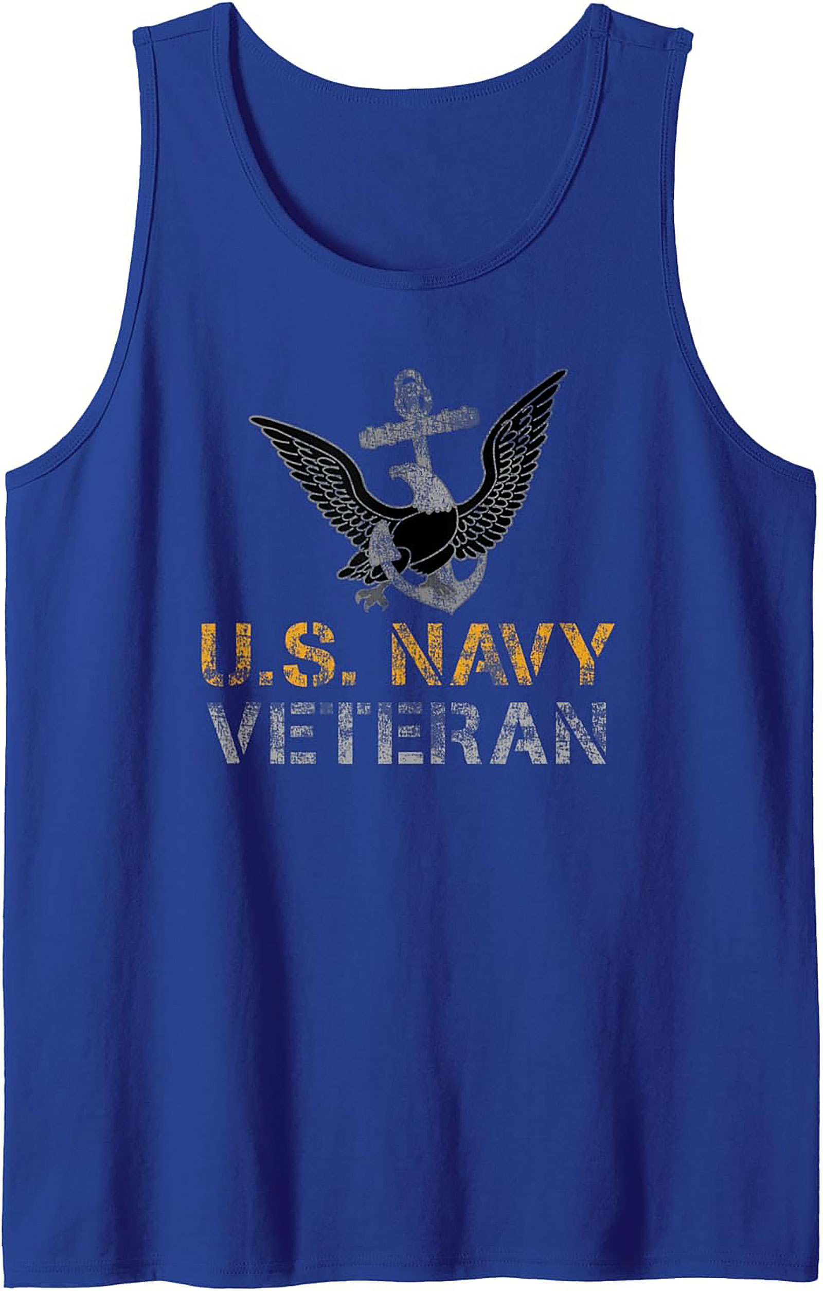 U.S. Navy Veteran Graphic Tank Top | Sleeveless Shirt Gift