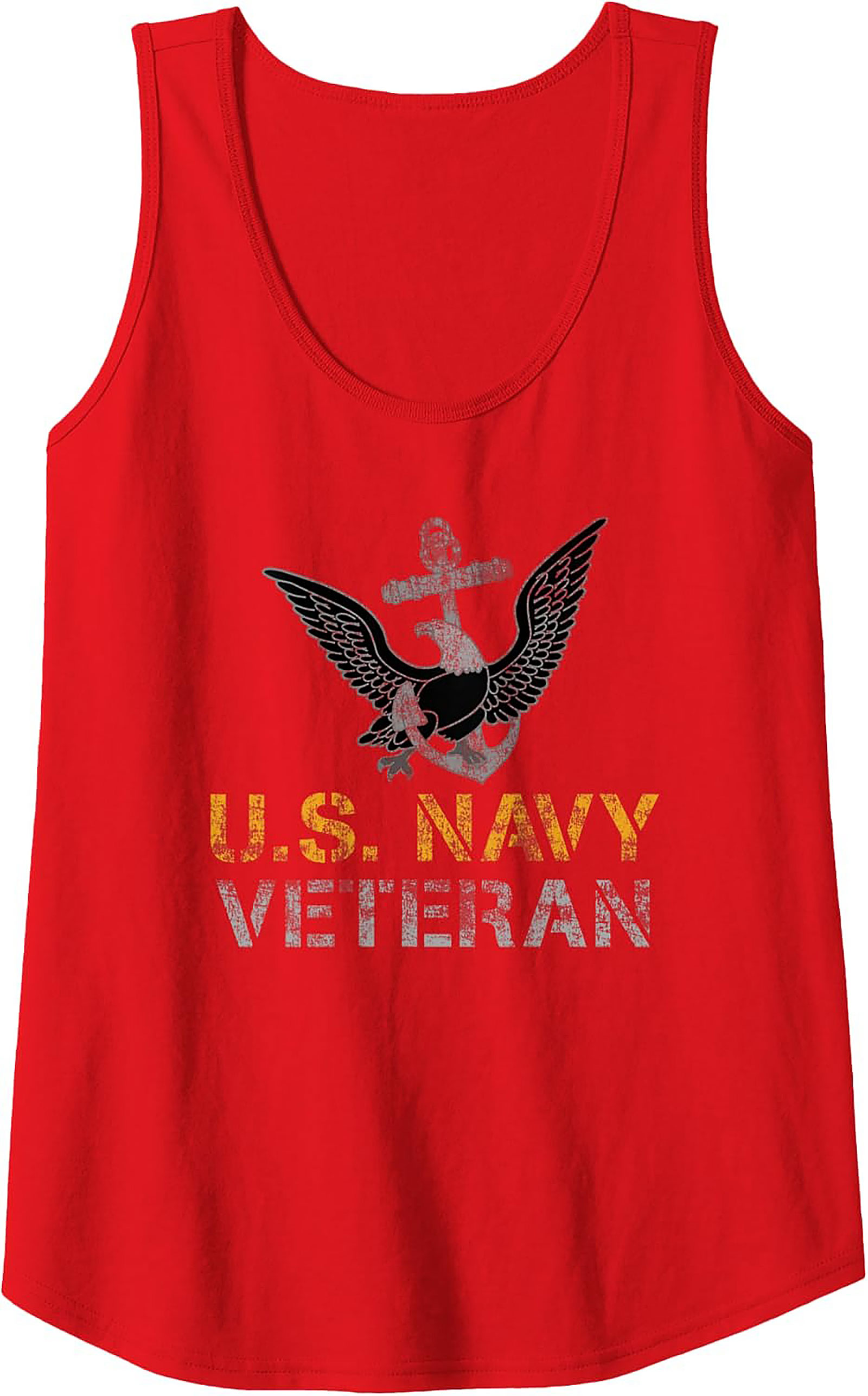 U.S. Navy Veteran Graphic Tank Top | Sleeveless Shirt Gift