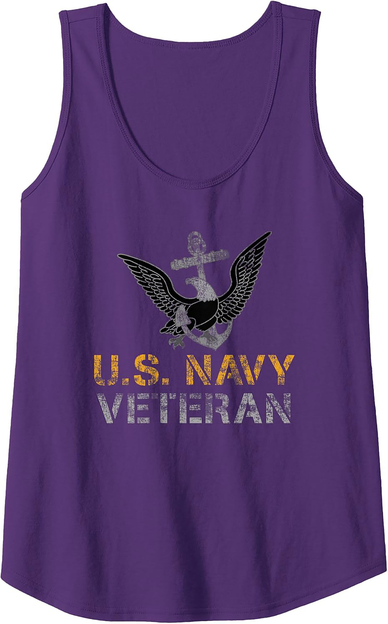 U.S. Navy Veteran Graphic Tank Top | Sleeveless Shirt Gift