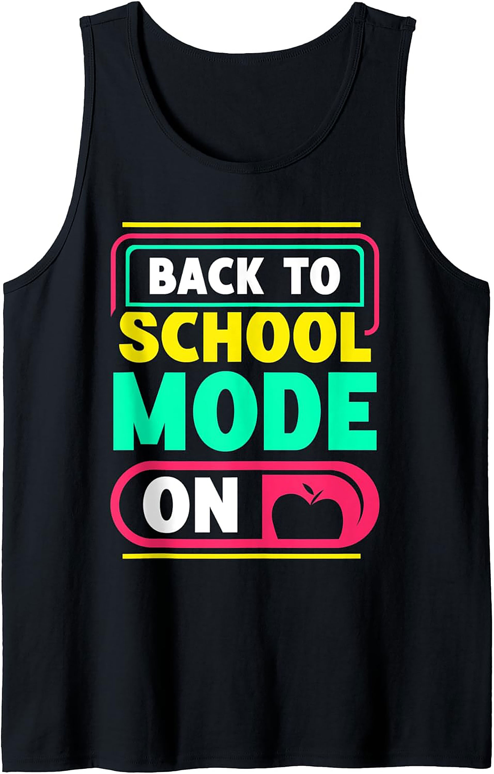 Back to School Mode On Graphic Tank Top