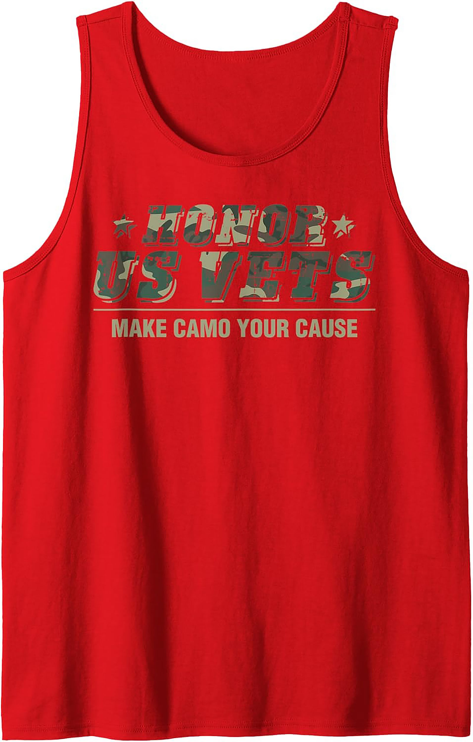 Honor US Vets Graphic Tank Top | Veteran Support Shirt