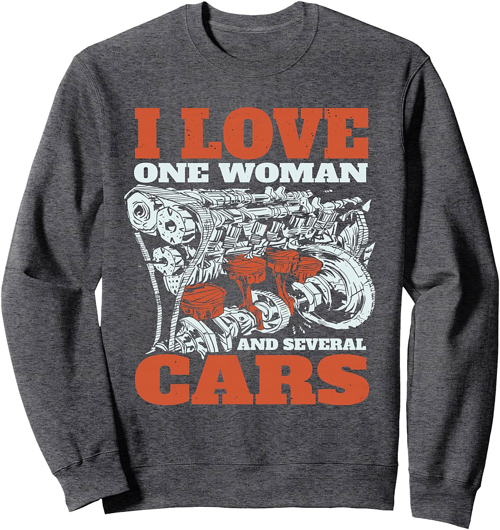 Mechanic Crewneck Sweatshirt Car Lover Pullover Gift