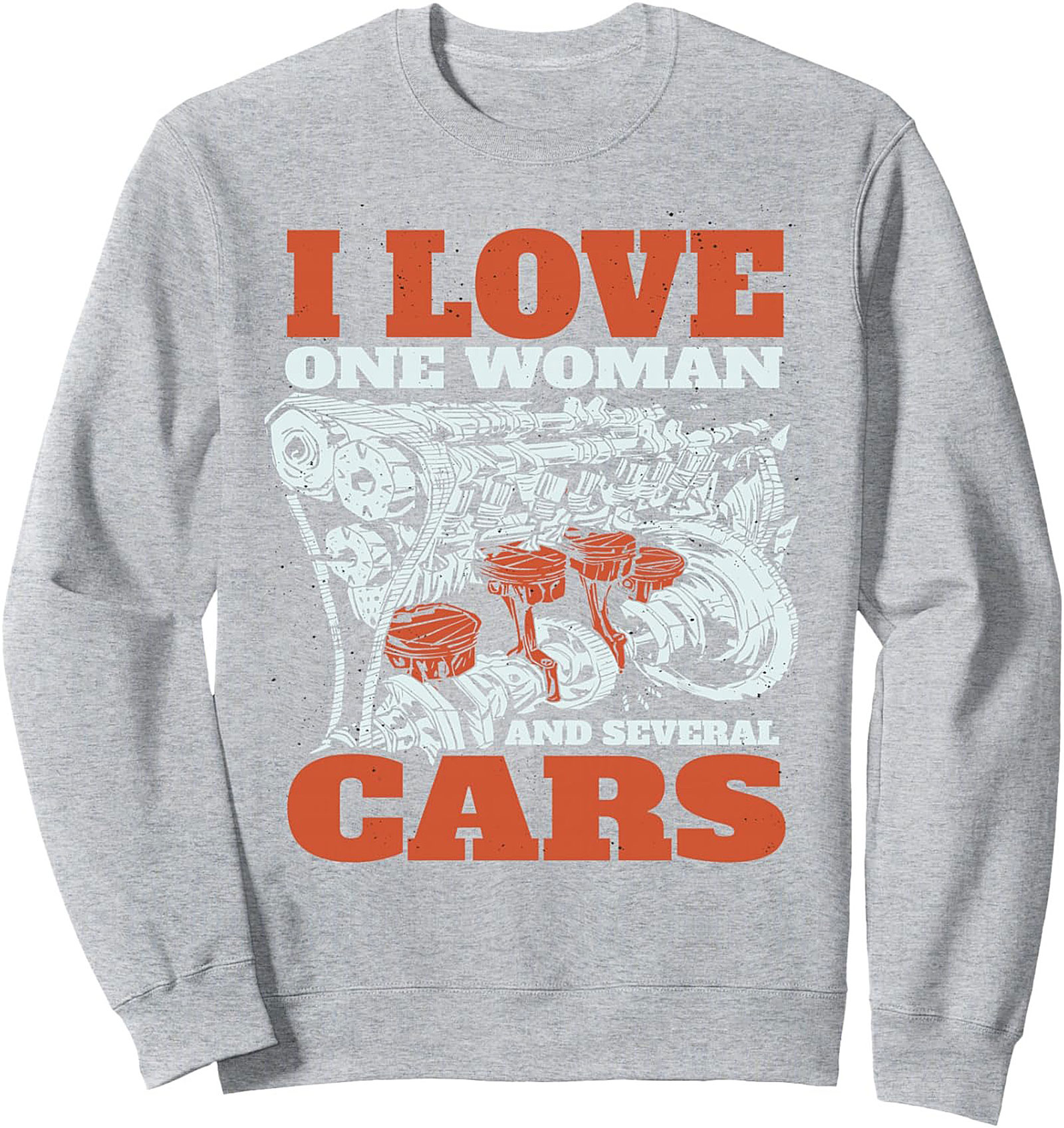 Mechanic Crewneck Sweatshirt Car Lover Pullover Gift