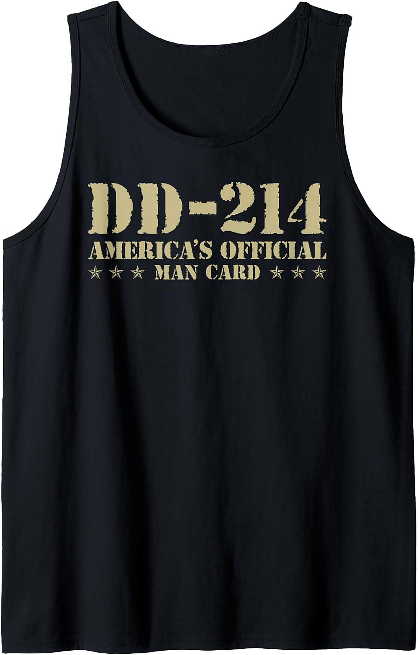 DD-214 Veteran Graphic Tank Top | America’s Man Card