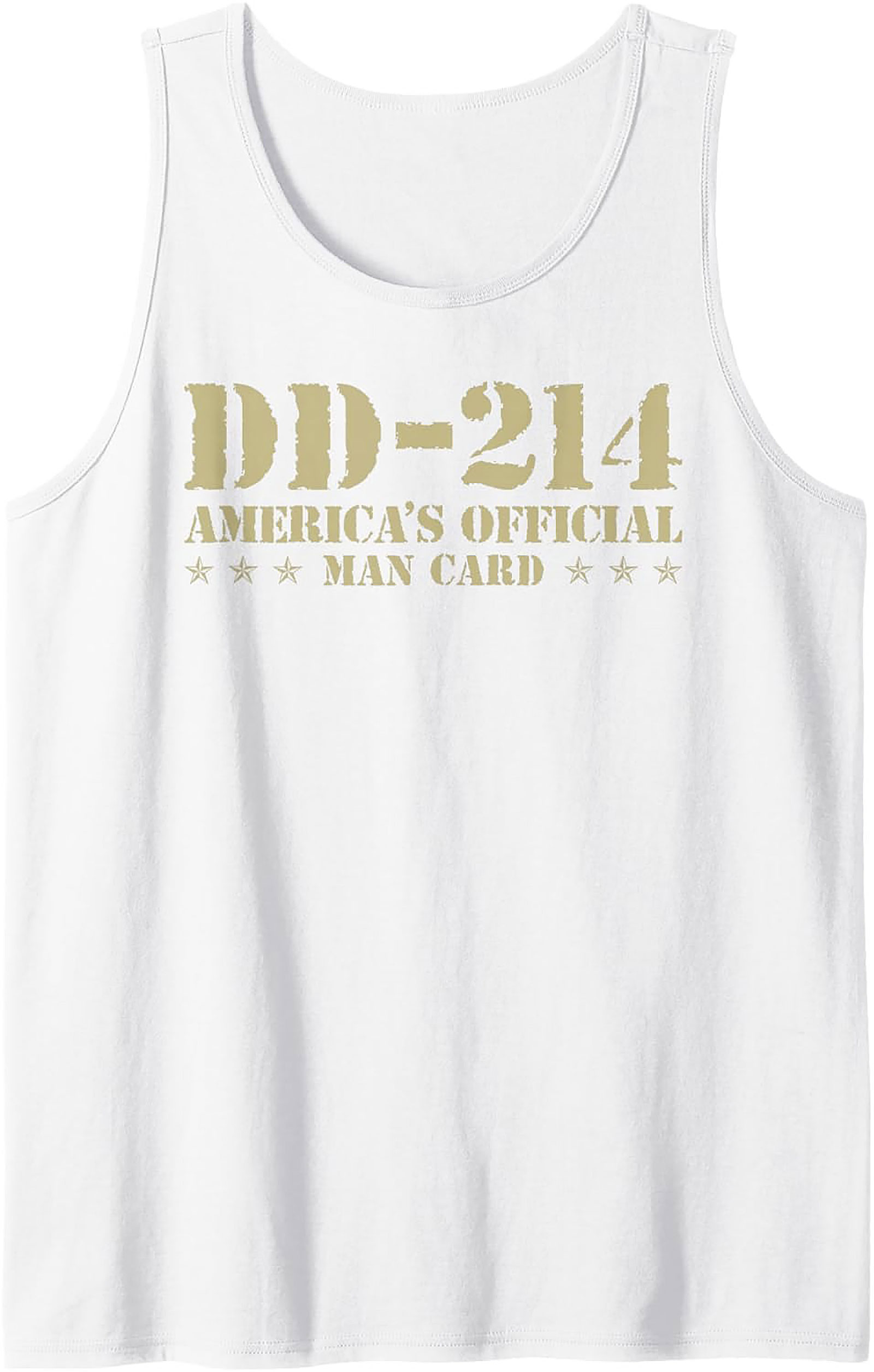 DD-214 Veteran Graphic Tank Top | America’s Man Card