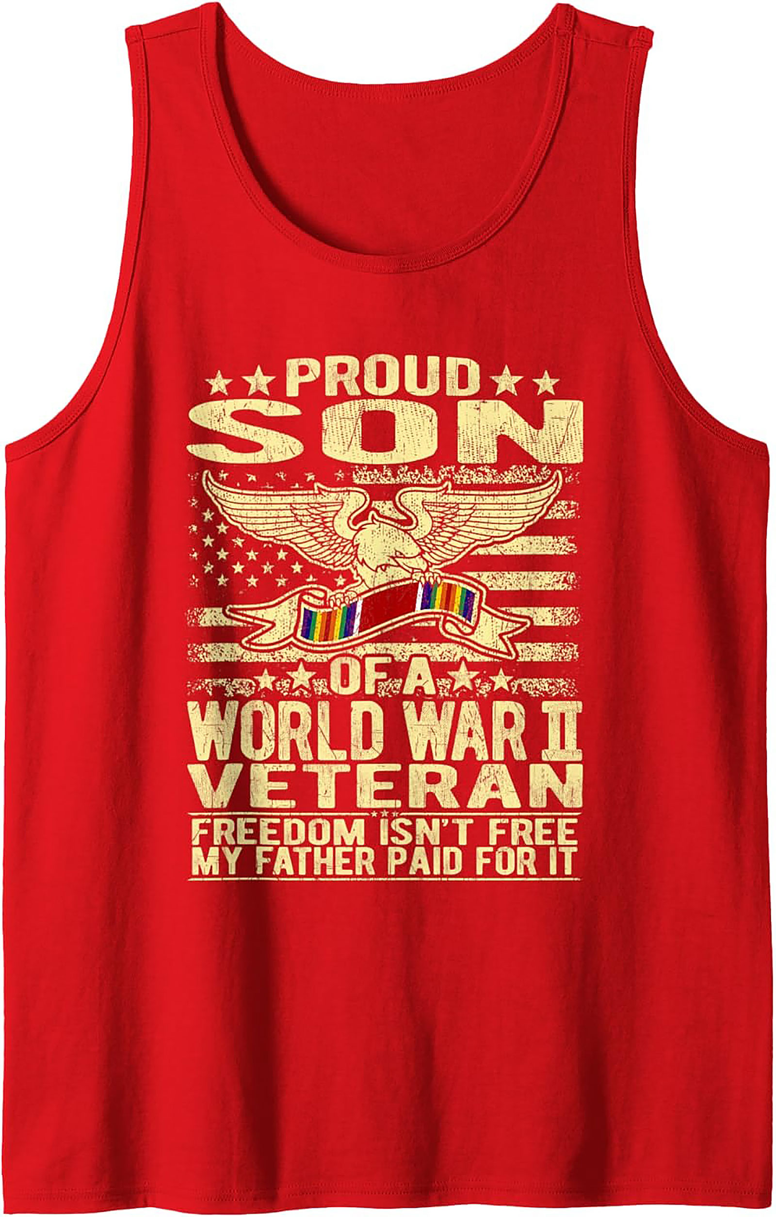 Proud Son WWII Veteran Tank Top