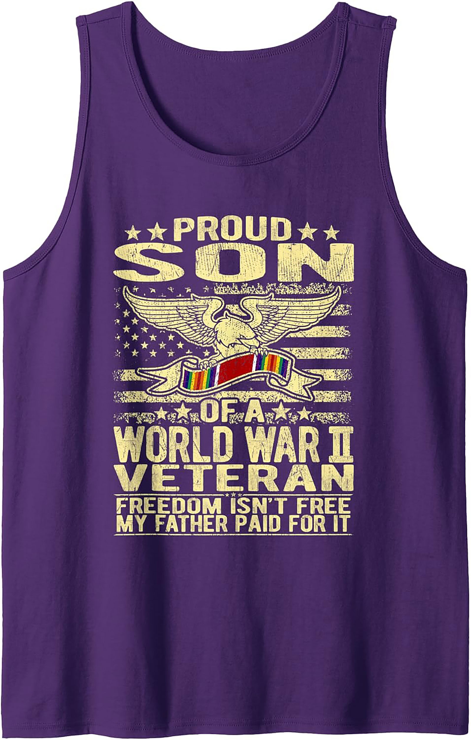 Proud Son WWII Veteran Tank Top