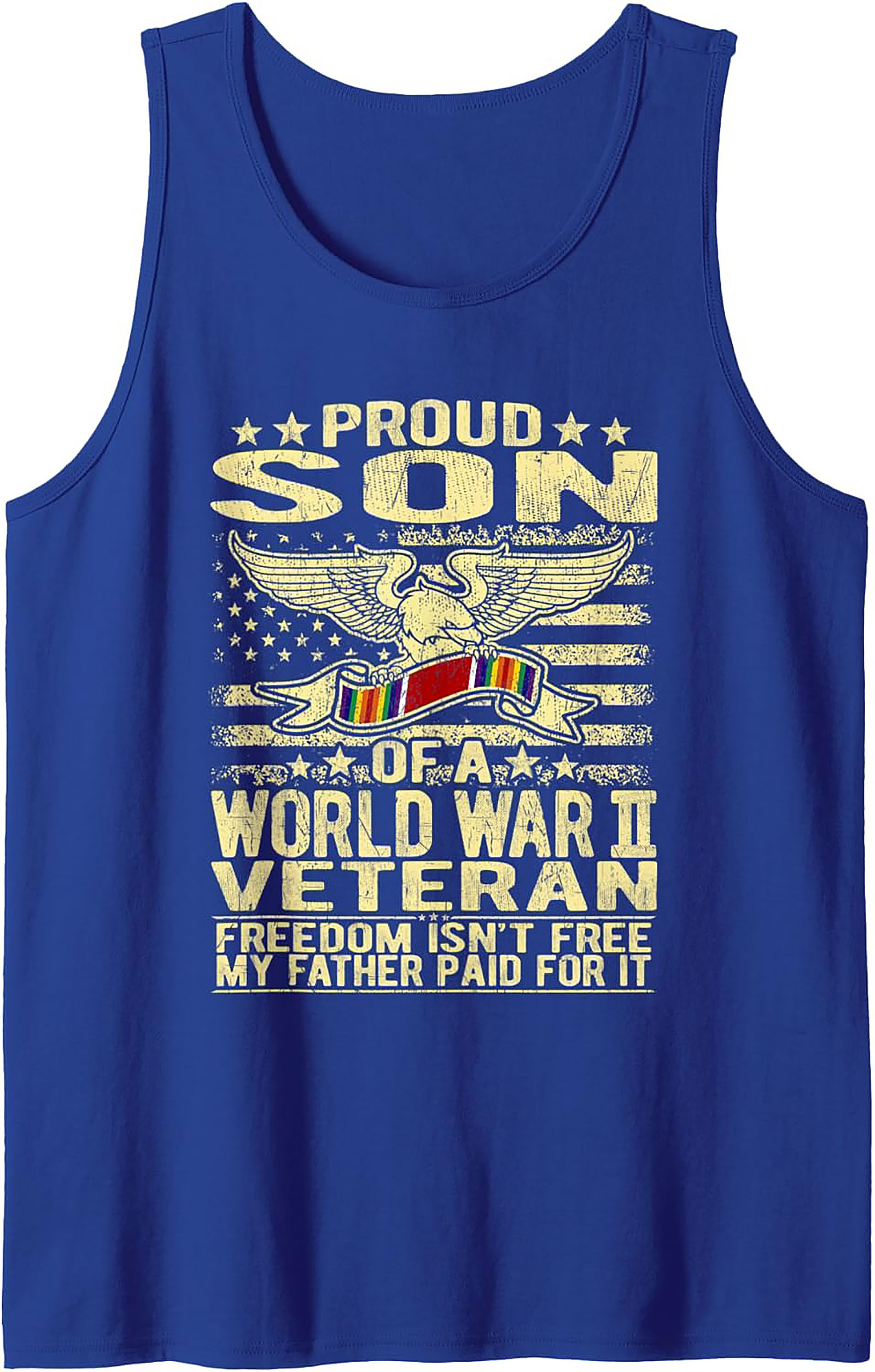 Proud Son WWII Veteran Tank Top