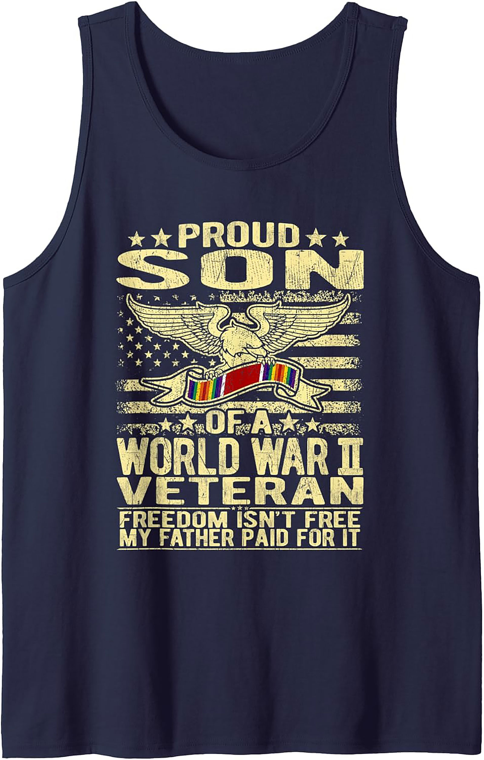 Proud Son WWII Veteran Tank Top