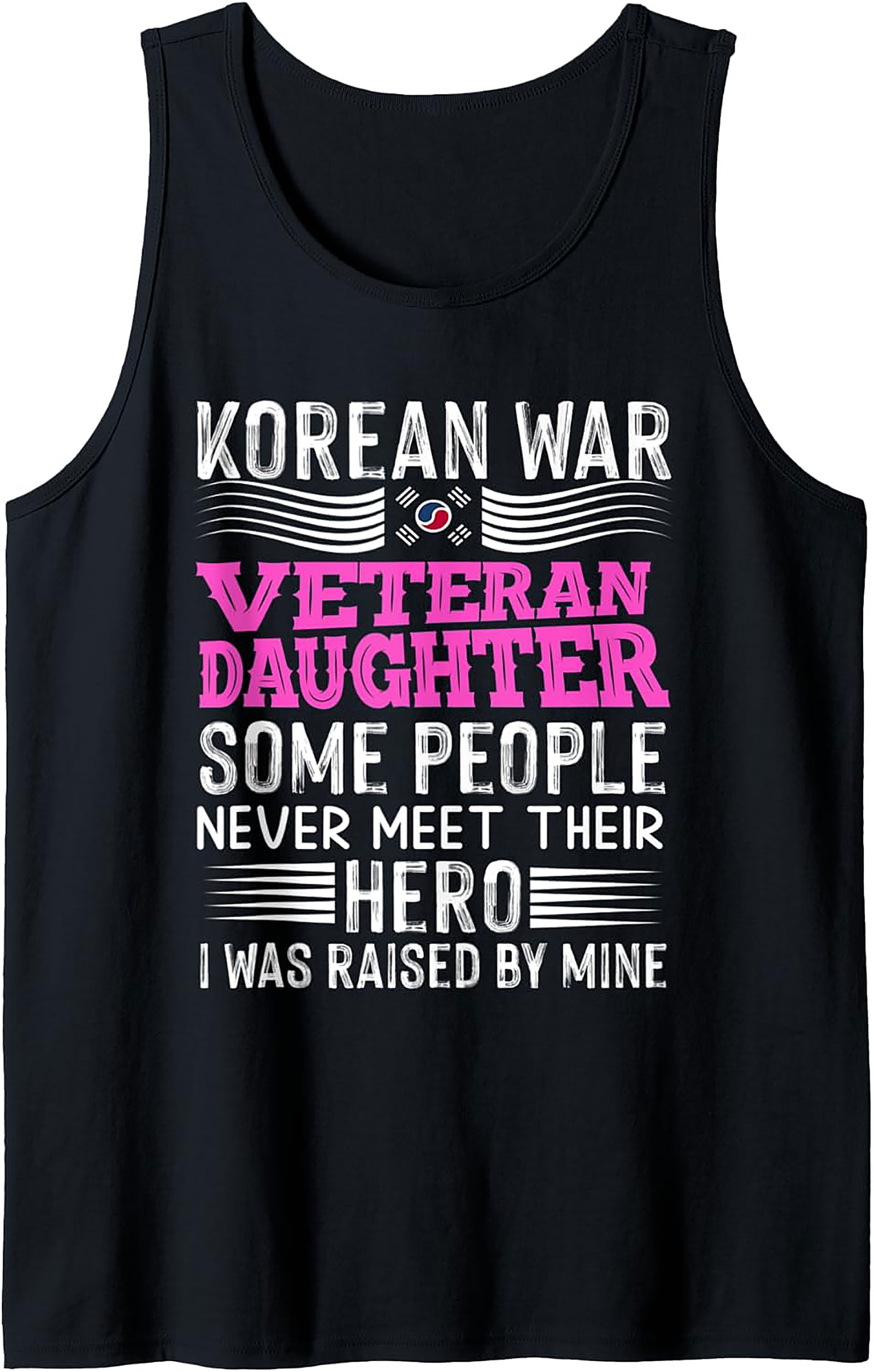 Korean War Veteran Daughter Tank Top | My Hero Gift