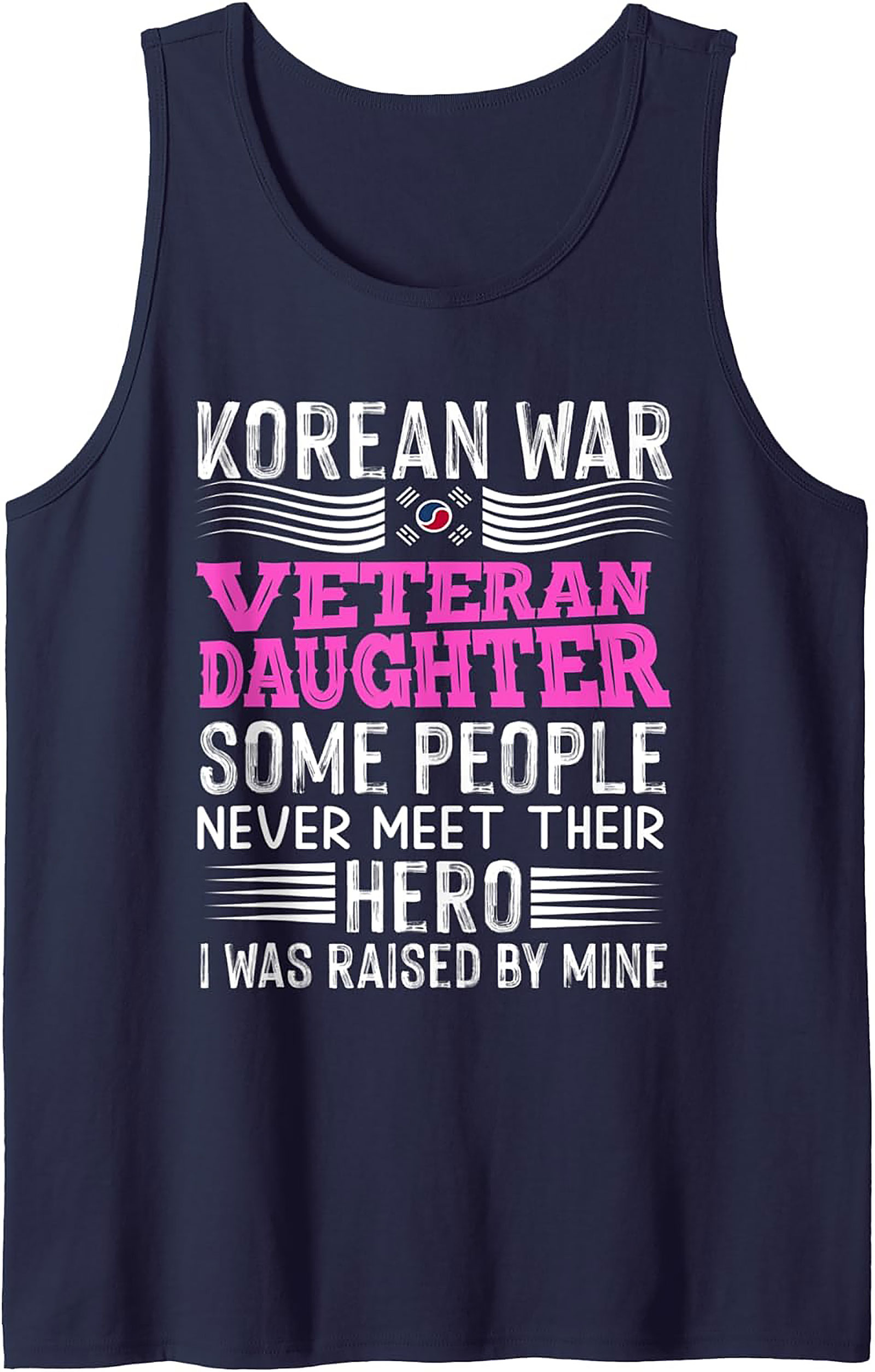 Korean War Veteran Daughter Tank Top | My Hero Gift